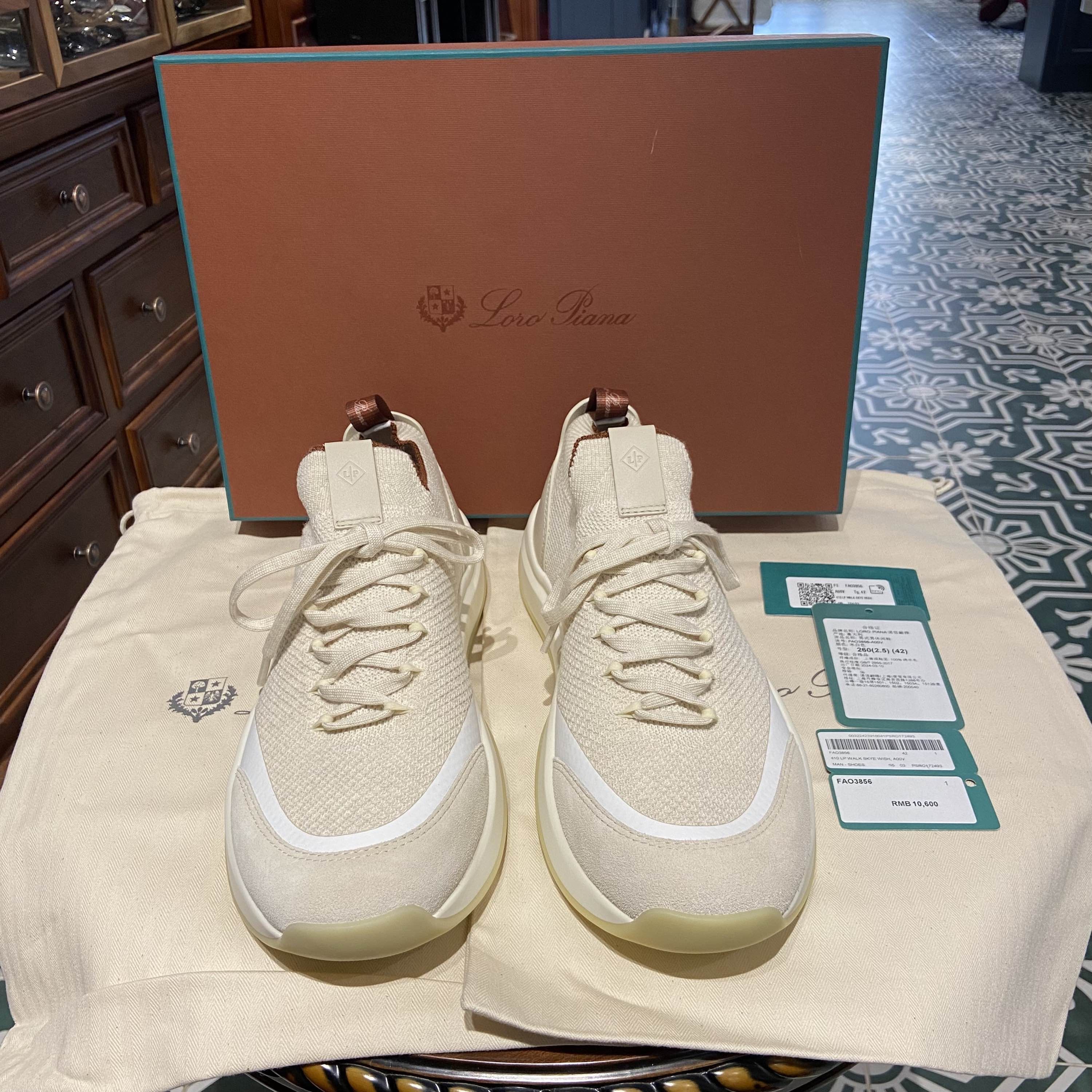 Loro Piana Loro Piana Walk Skye Sneakers Size 42 Size US 9 / EU 42 - 2 Thumbnail