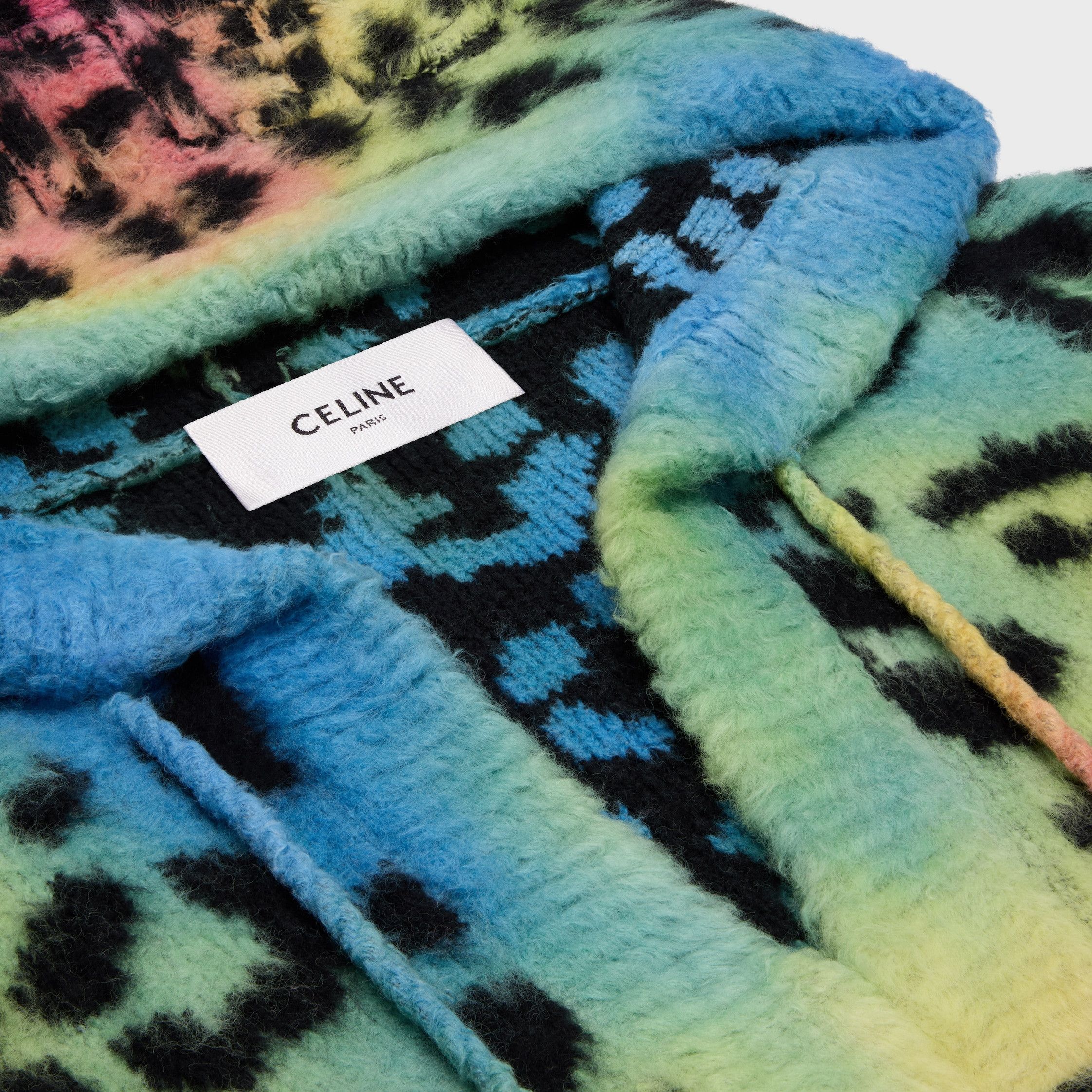 Celine $2.8K VALUE OVERSIZED BAJA IN LEOPARD PRINT BRUSHED COTTON multicolor Size US M / EU 48-50 / 2 - 3 Thumbnail