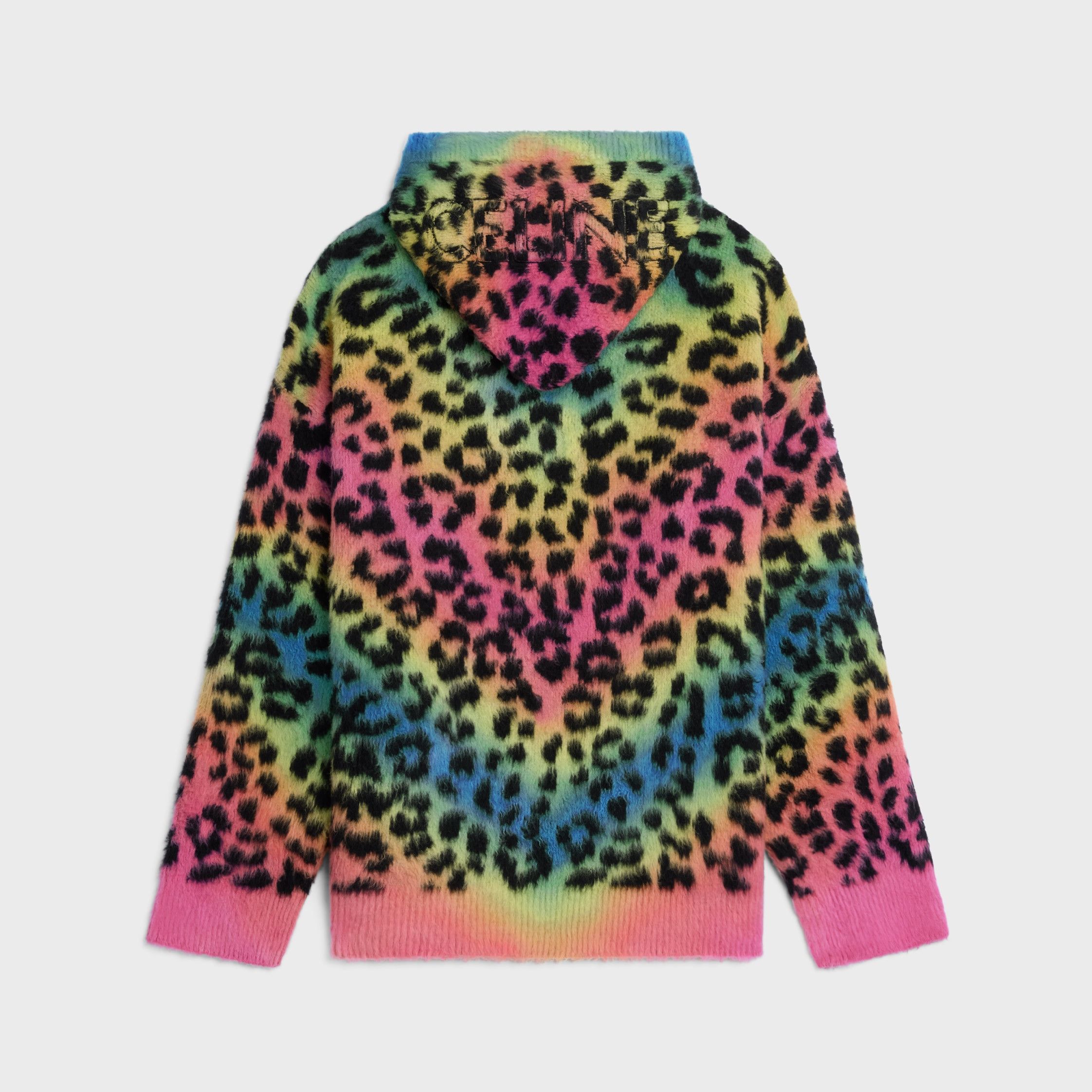 Celine $2.8K VALUE OVERSIZED BAJA IN LEOPARD PRINT BRUSHED COTTON multicolor Size US XL / EU 56 / 4 - 2 Thumbnail