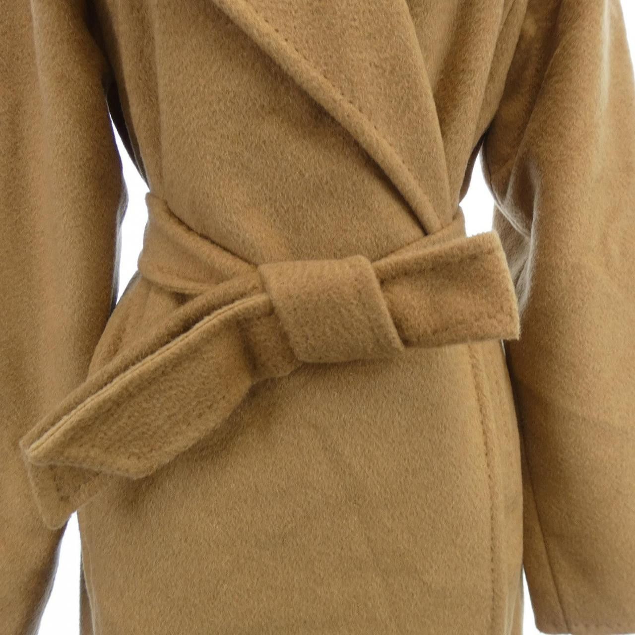 Max Mara Max Mara Max Mara Manuela Camel Coat Textile Outerwear MANUELA DUTY FREE for USA Size ONE SIZE - 7 Thumbnail