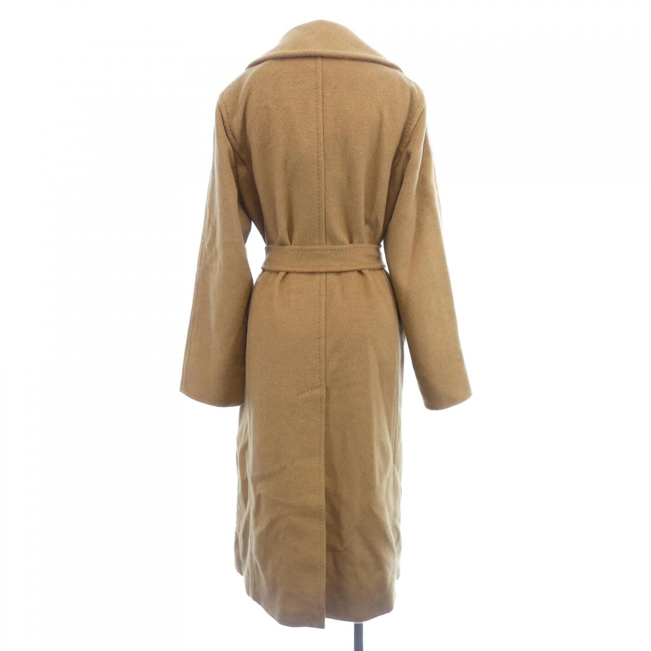 Max Mara Max Mara Max Mara Manuela Camel Coat Textile Outerwear MANUELA DUTY FREE for USA Size ONE SIZE - 2 Thumbnail