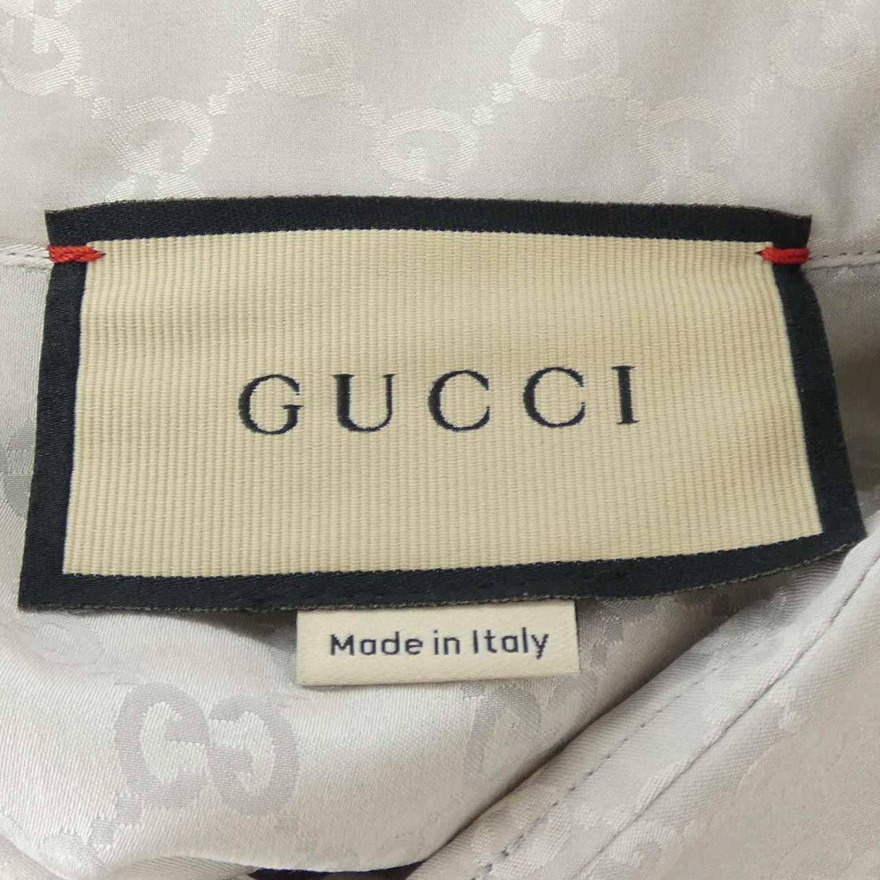 Gucci Gucci Gucci Silk Shirt Textile Dress Shirt 690542ZAISQ DUTY FREE for USA Size ONE SIZE - 4 Thumbnail