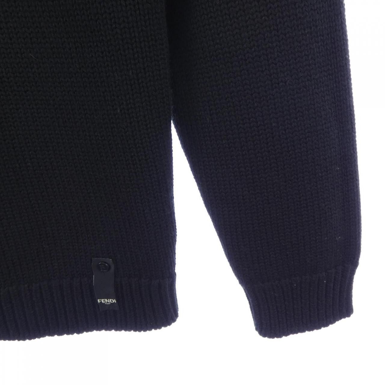 Fendi Fendi Fendi Wool Knitwear Textile Tops FZX082AL3U DUTY FREE for USA Size ONE SIZE - 6 Thumbnail