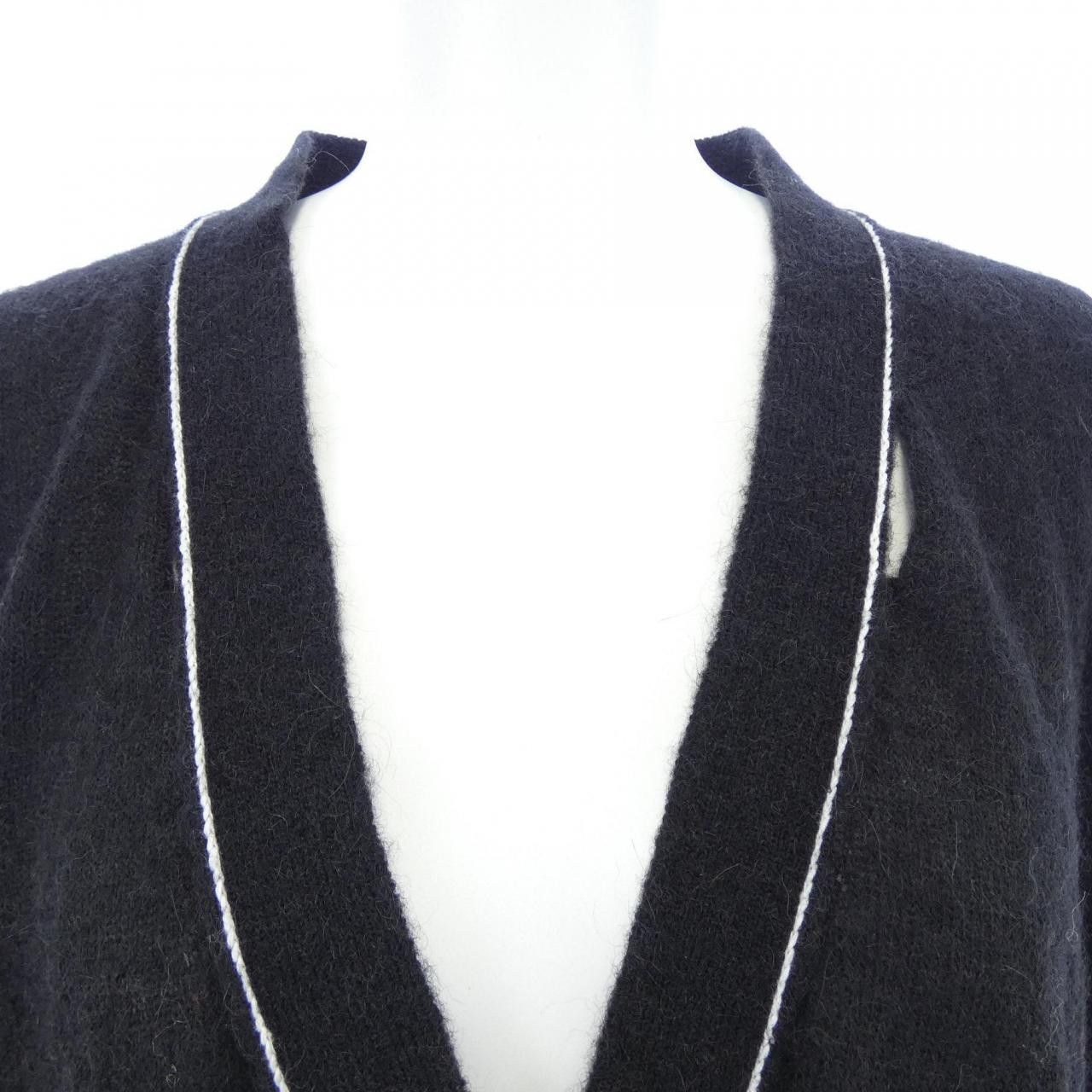 Maison Margiela MM6 Maison Margiela MM6 Maison Margiela Long Cardigan Textile Tops S52HA0258 DUTY FREE for USA Size ONE SIZE - 5 Thumbnail