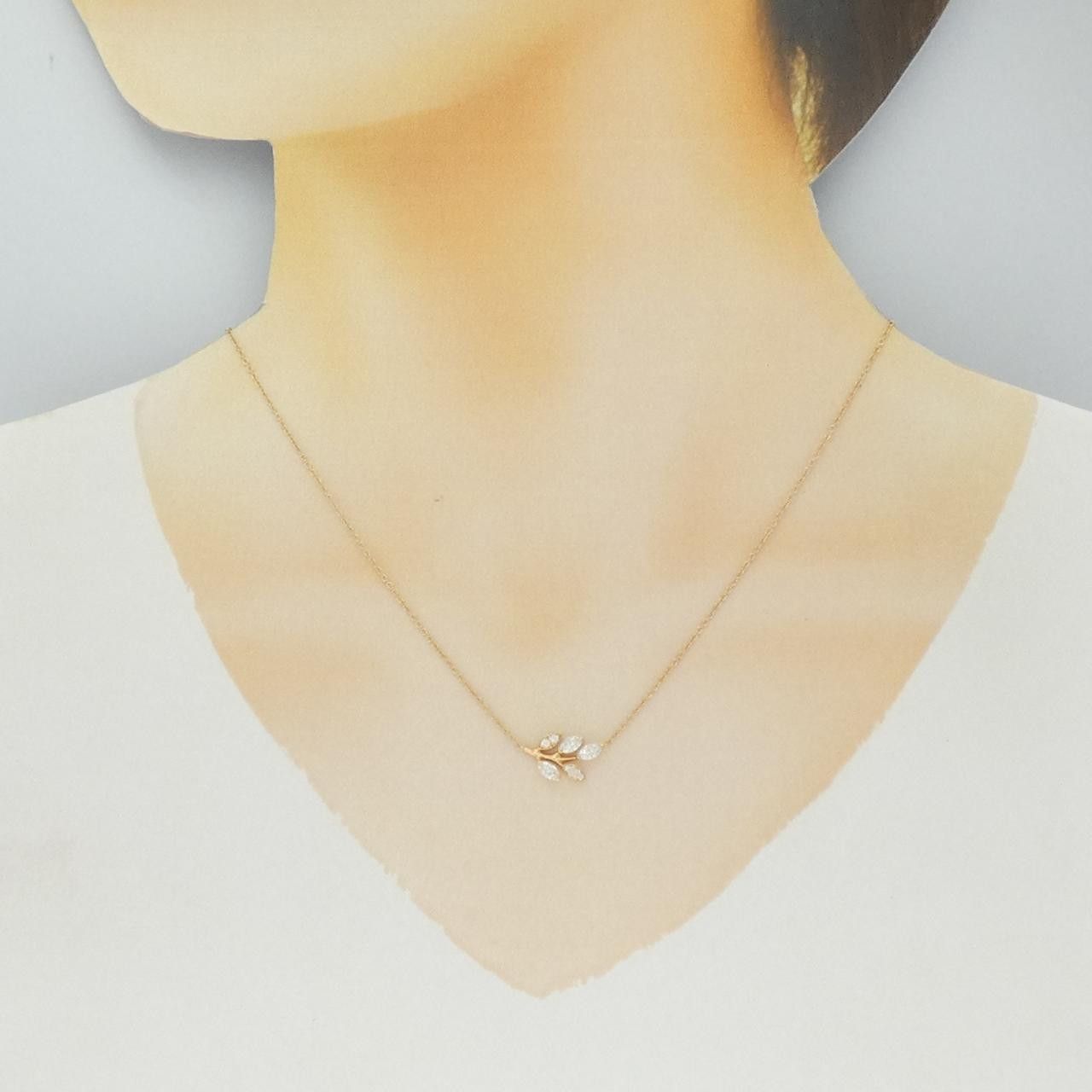 Tiffany & Co. Tiffany & Co. Tiffany Victoria 18K Pink Gold Diamond Necklace Precious Metal Necklace 66960838 DUTY FREE for USA Size ONE SIZE - 6 Thumbnail