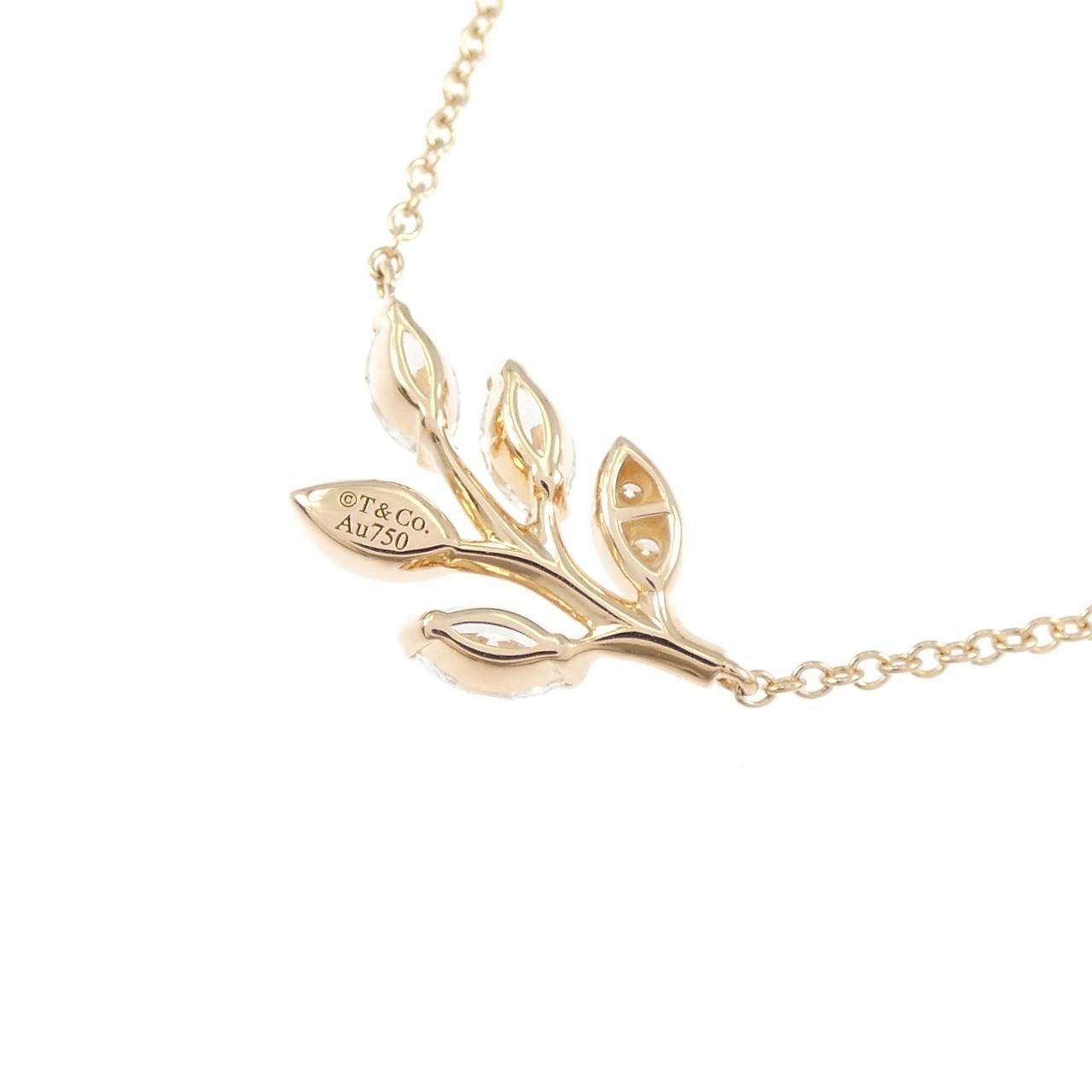 Tiffany & Co. Tiffany & Co. Tiffany Victoria 18K Pink Gold Diamond Necklace Precious Metal Necklace 66960838 DUTY FREE for USA Size ONE SIZE - 4 Thumbnail