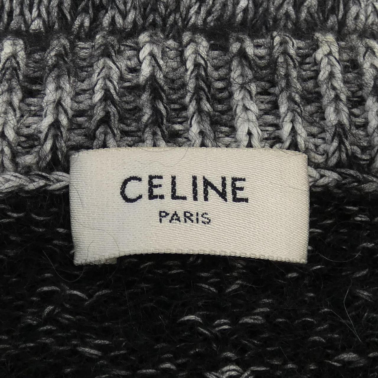 Celine Celine CELINE Wool Knit Textile Tops 2A67K720M DUTY FREE for USA Size ONE SIZE - 4 Thumbnail
