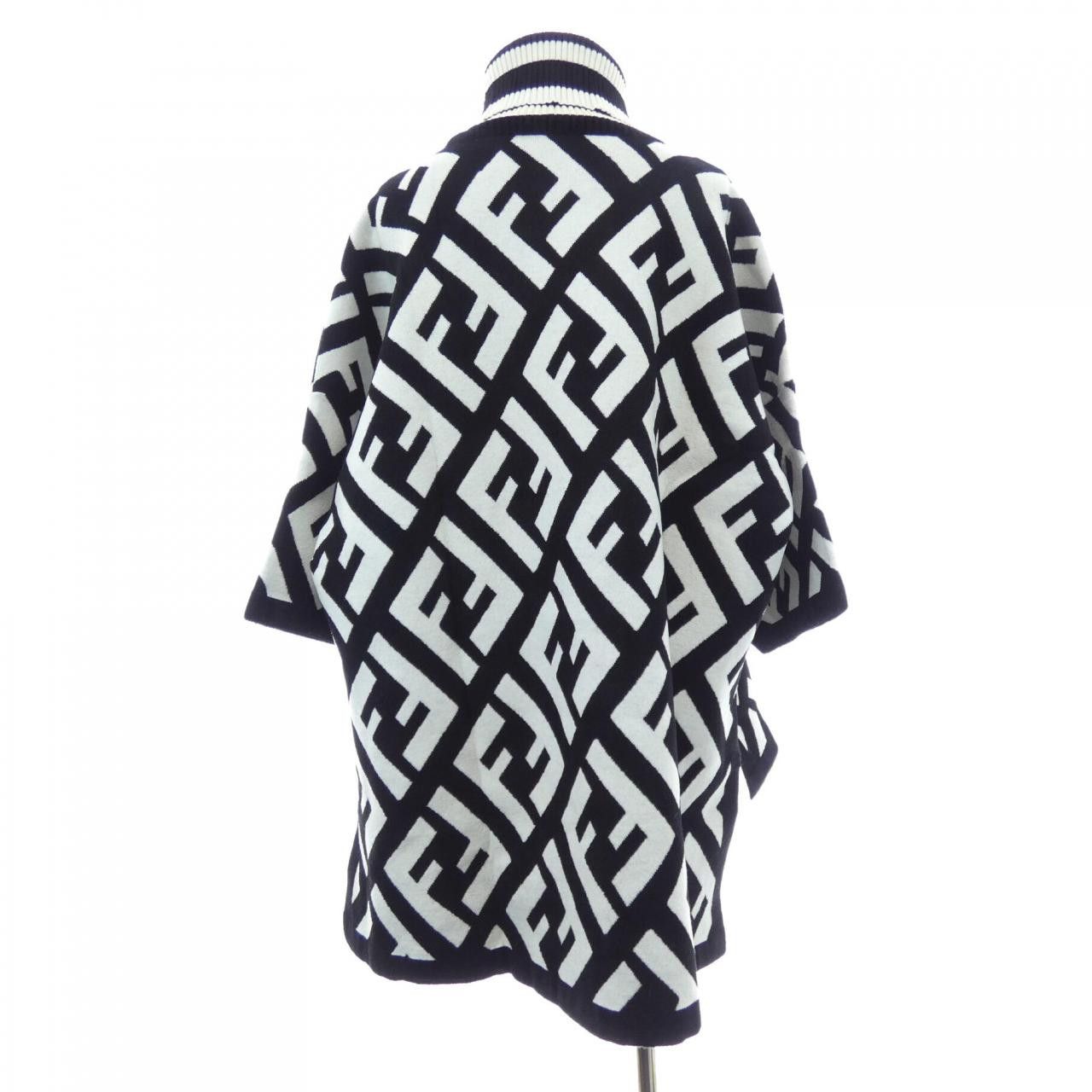 Fendi Fendi Fendi FF Motif Knitwear Textile Tops FZY639A3PU DUTY FREE for USA Size ONE SIZE - 2 Thumbnail