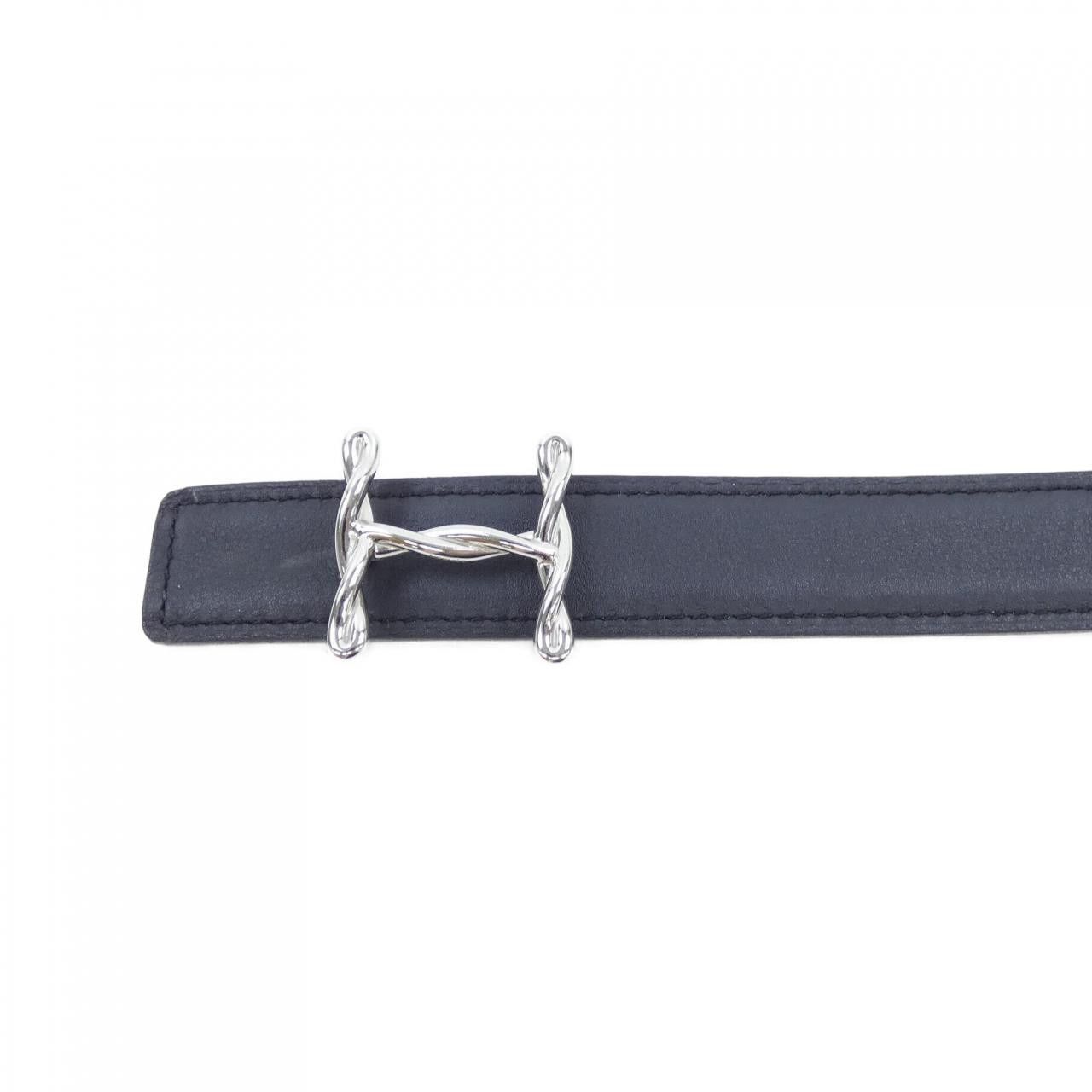 Hermes Hermes Hermes H Torsade24mm Leather Belt Leather Belt DUTY FREE for USA Size ONE SIZE - 2 Thumbnail