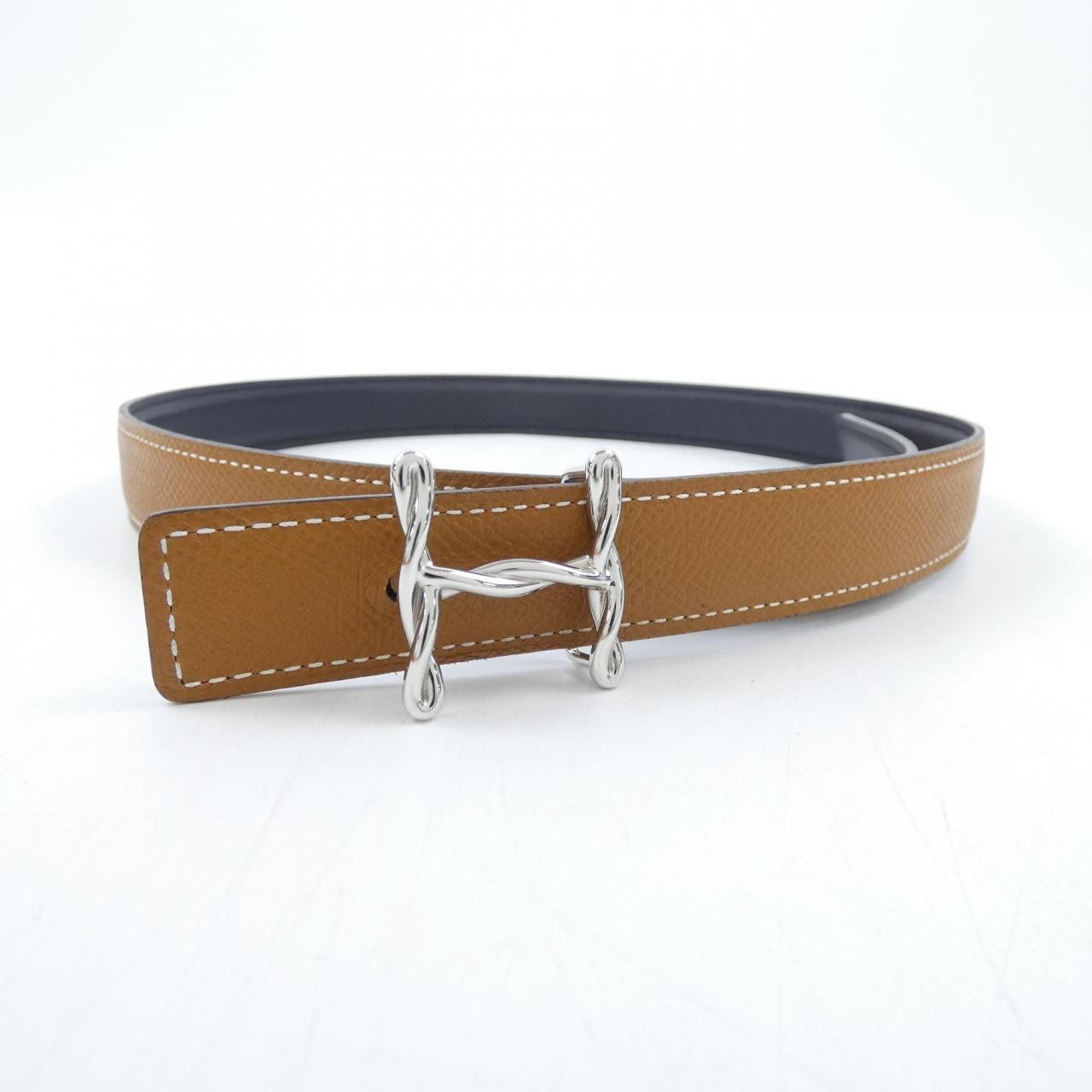 Hermes Hermes Hermes H Torsade24mm Leather Belt Leather Belt DUTY FREE for USA Size ONE SIZE - 5 Thumbnail