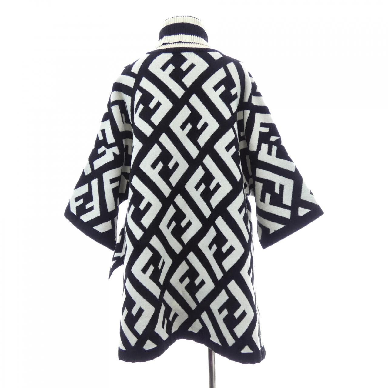 Fendi Fendi Fendi FF Motif Knitwear Textile Tops FZY639 A3PU DUTY FREE for USA Size ONE SIZE - 2 Thumbnail