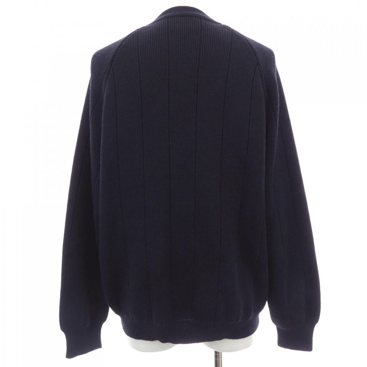 Gucci Gucci Gucci Wool-Blend Knit Cardigan Textile Outerwear 626349XKBFJ DUTY FREE for USA Size ONE SIZE - 2 Thumbnail