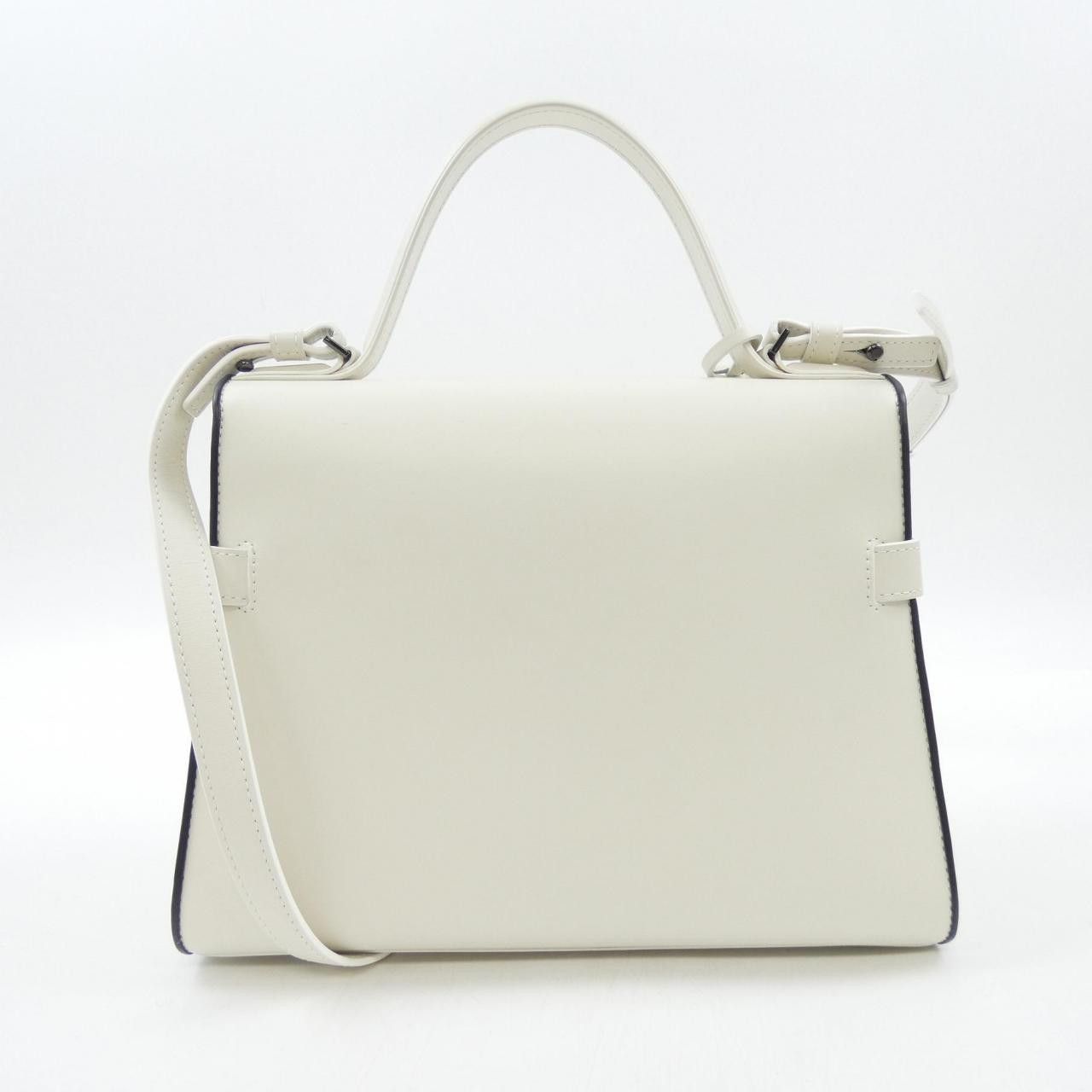 Delvaux Delvaux Delvaux Tempete Box Calf Bag Leather Handbag AA0368AYW DUTY FREE for USA Size ONE SIZE - 3 Thumbnail