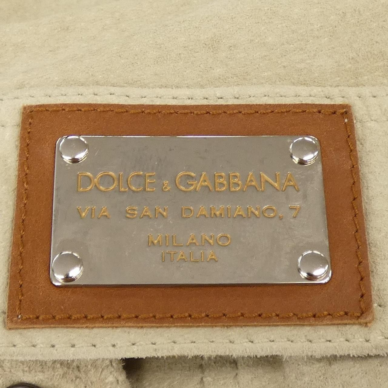 Dolce & Gabbana Dolce & Gabbana Dolce&Gabbana Leather Jacket Leather Outerwear G9F62L DUTY FREE for USA Size ONE SIZE - 7 Thumbnail