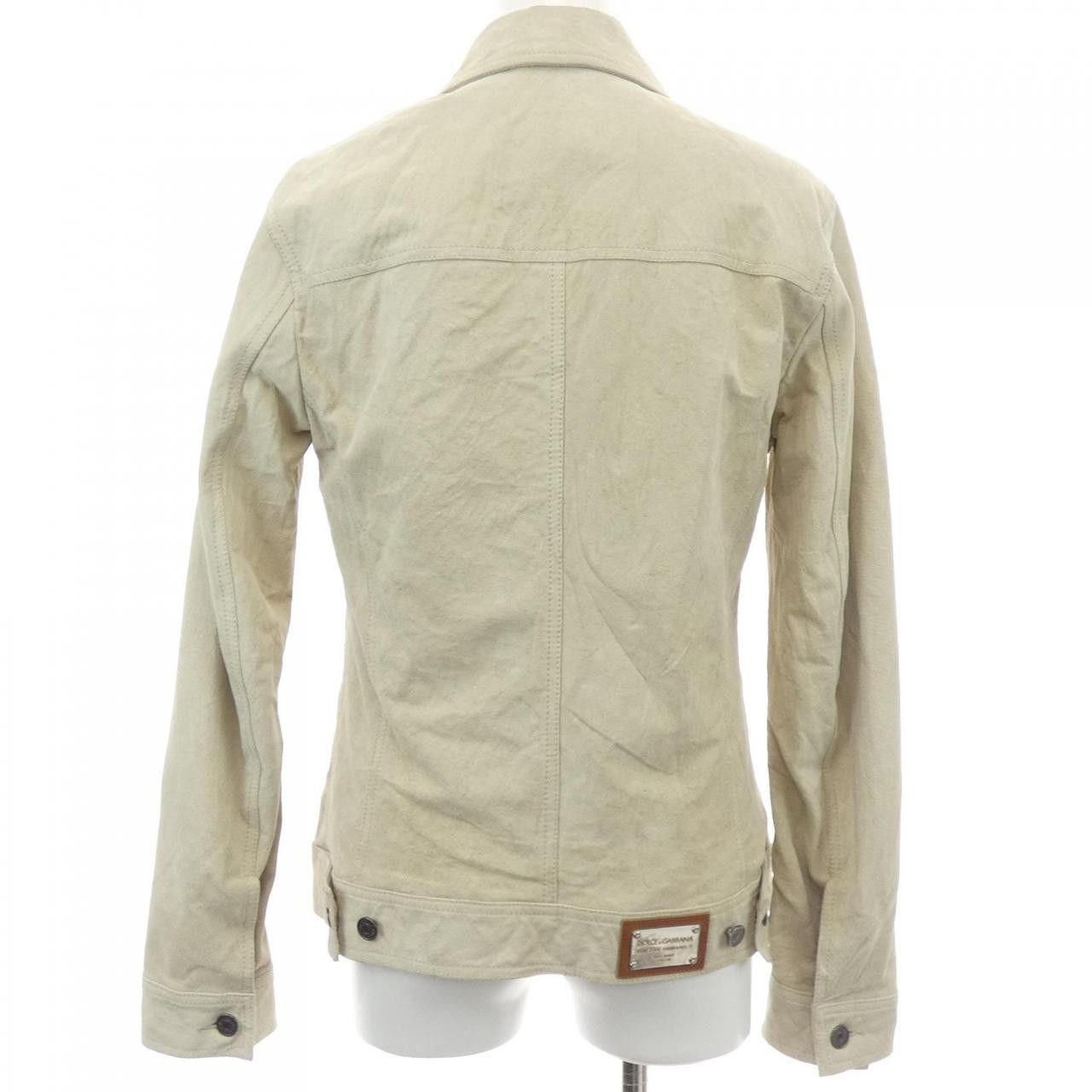 Dolce & Gabbana Dolce & Gabbana Dolce&Gabbana Leather Jacket Leather Outerwear G9F62L DUTY FREE for USA Size ONE SIZE - 2 Thumbnail