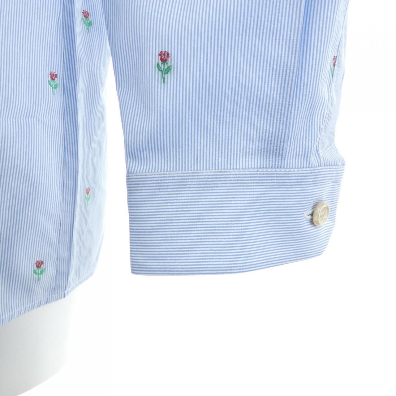 Gucci Gucci Gucci Stripe Shirt Textile Tops 498662Z346A DUTY FREE for USA Size ONE SIZE - 6 Thumbnail