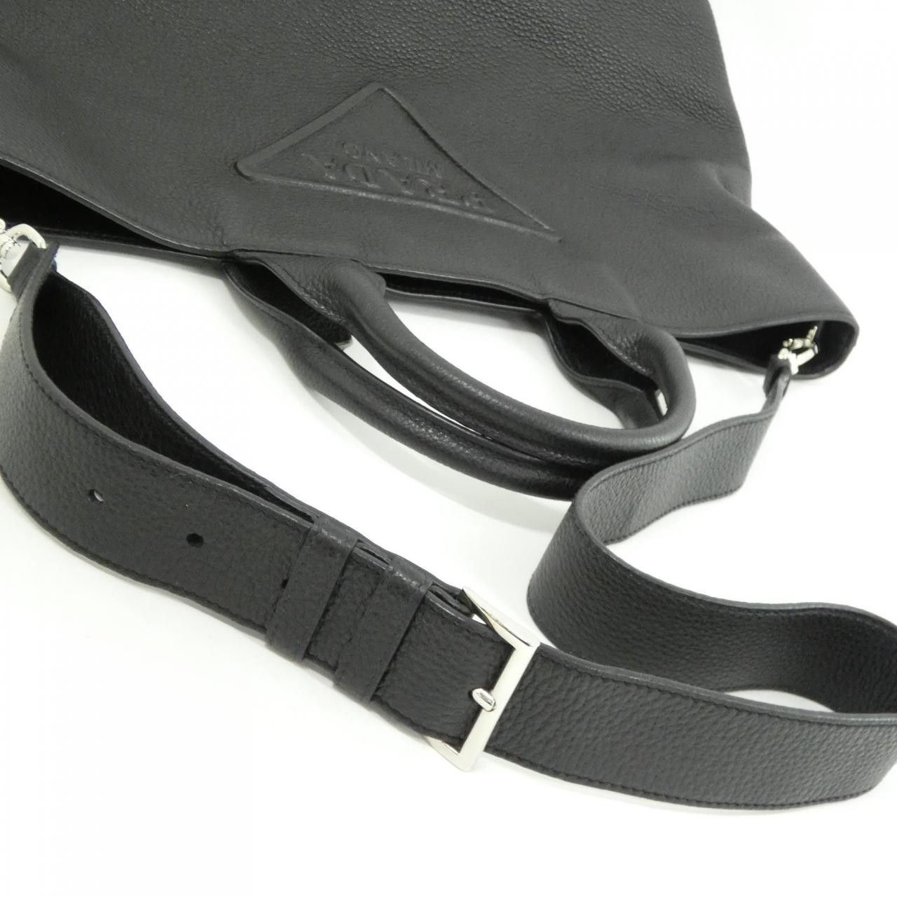Prada Prada Prada Vit.Daino Shoulder Bag Leather Business Bag 2VG109 DUTY FREE for USA Size ONE SIZE - 8 Thumbnail