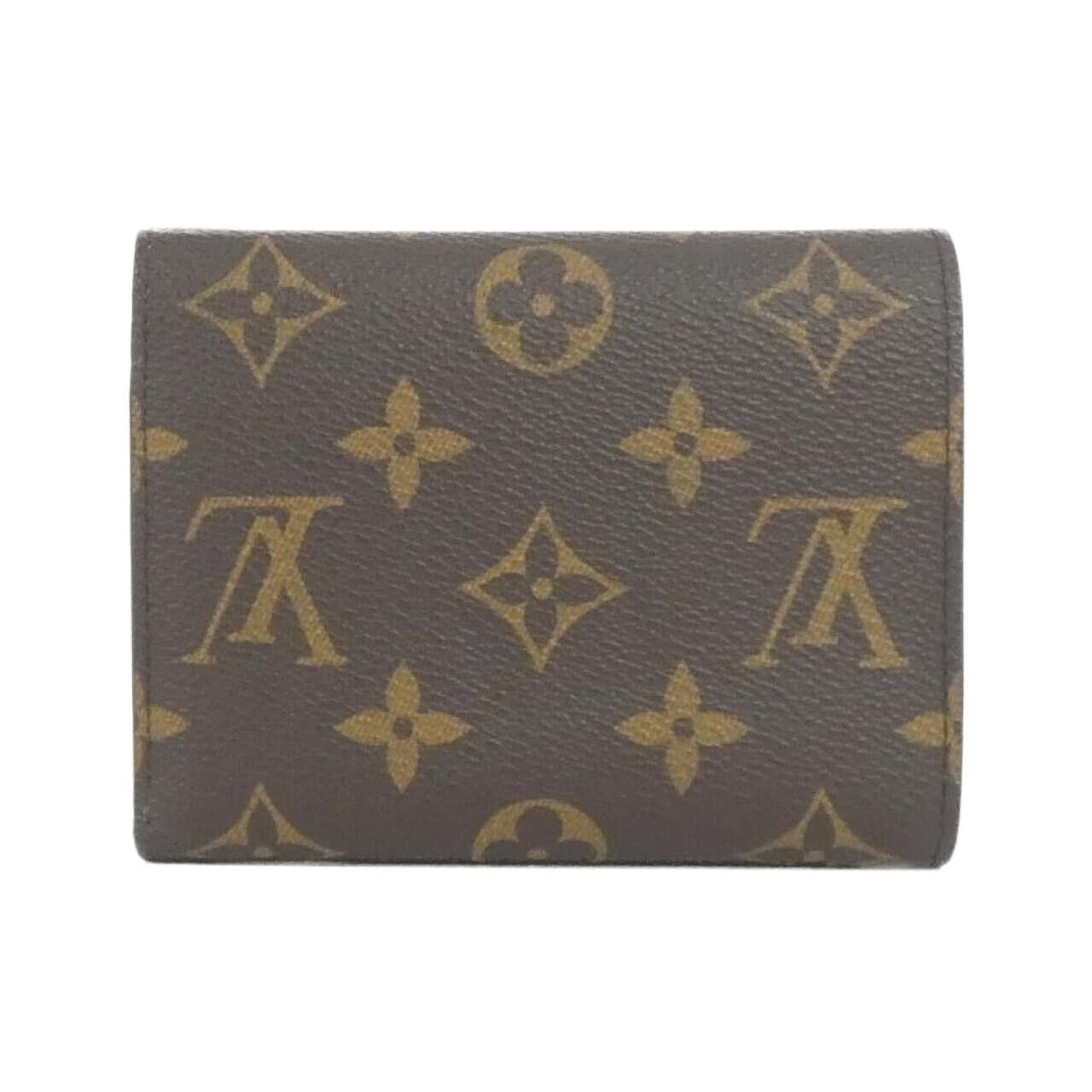 Louis Vuitton Louis Vuitton Louis Vuitton Portefeuille Victorine Monogram Wallet Textile Short Wallet M62472 DUTY FREE for USA Size ONE SIZE - 2 Thumbnail