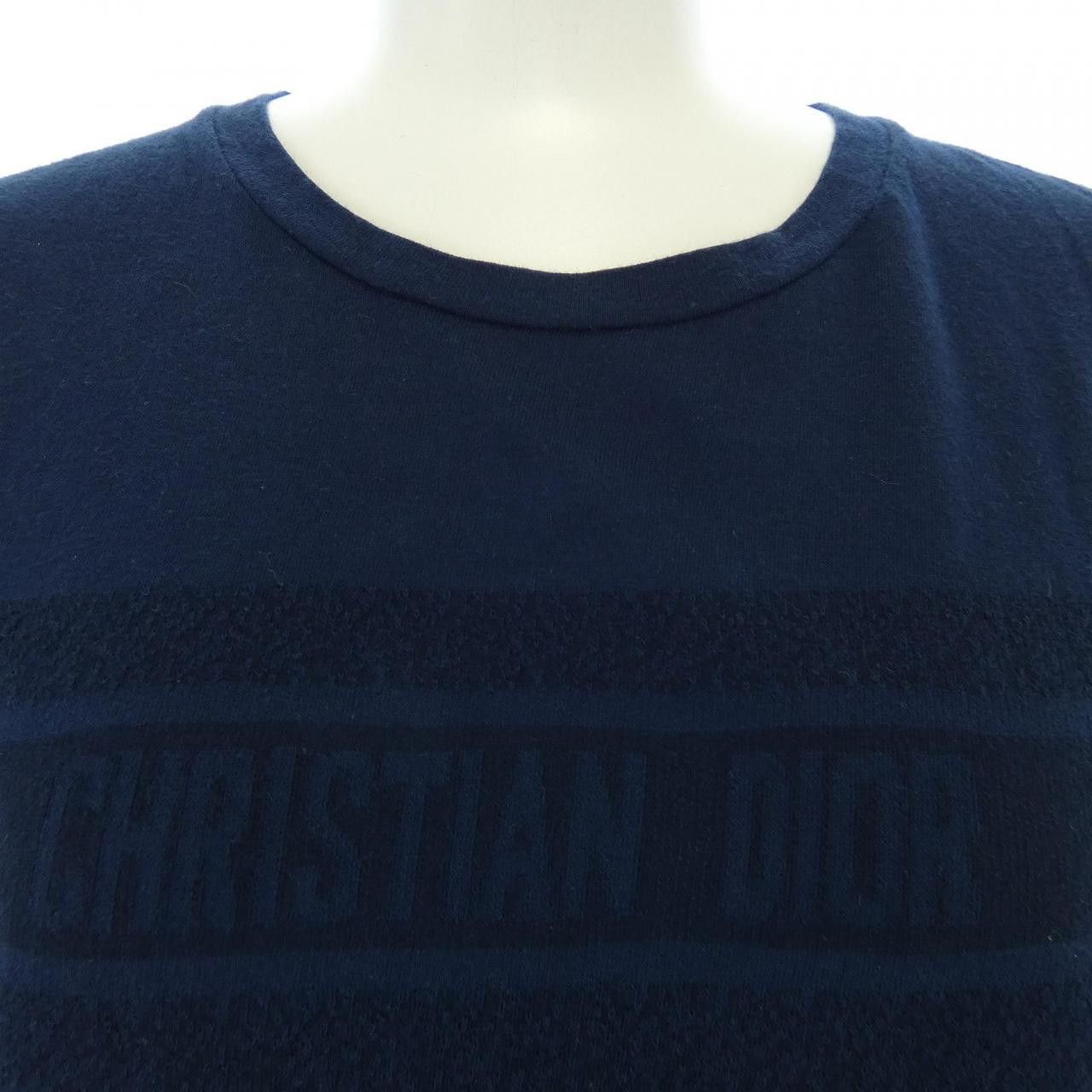 Dior Dior Christian Dior Cotton T shirt Textile T-Shirts 143T04A4043 DUTY FREE for USA Size ONE SIZE - 5 Thumbnail