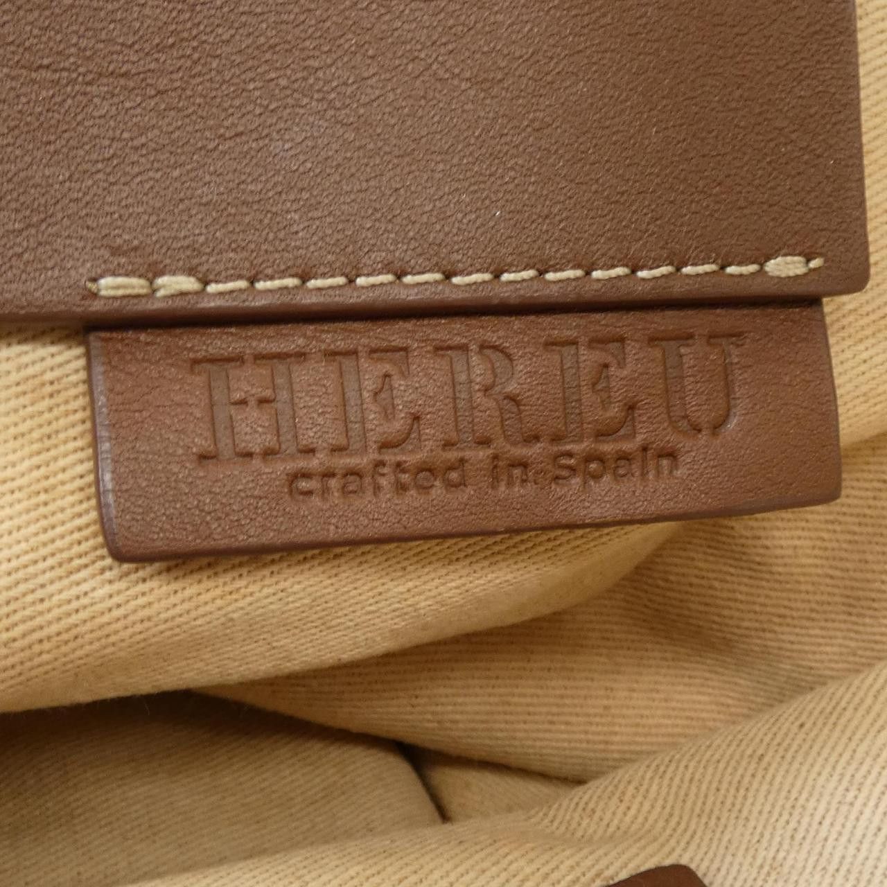 Other Other HEREU Leather Handbag Others Tote Bag DUTY FREE for USA Size ONE SIZE - 5 Thumbnail