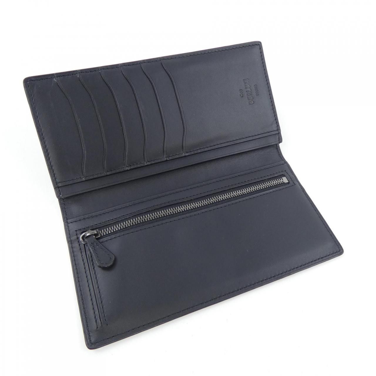 Berluti Berluti Berluti E0251P Golden Patine Wallet Leather Long Wallet E0251P DUTY FREE for USA Size ONE SIZE - 4 Thumbnail