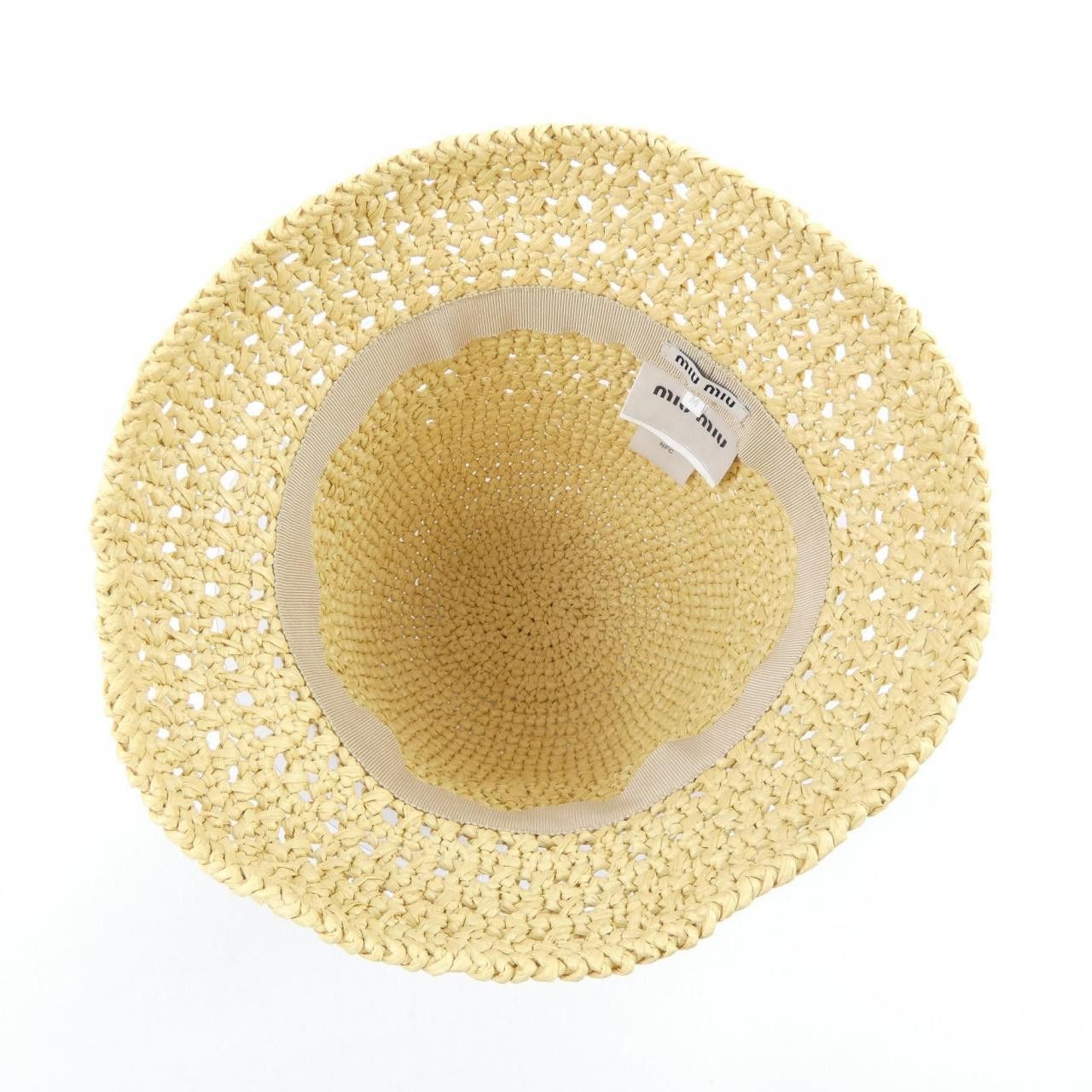 Miu Miu Miu Miu Miu Miu Cotton Hat Textile Hats 5HC287 2D01 DUTY FREE for USA Size ONE SIZE - 5 Thumbnail