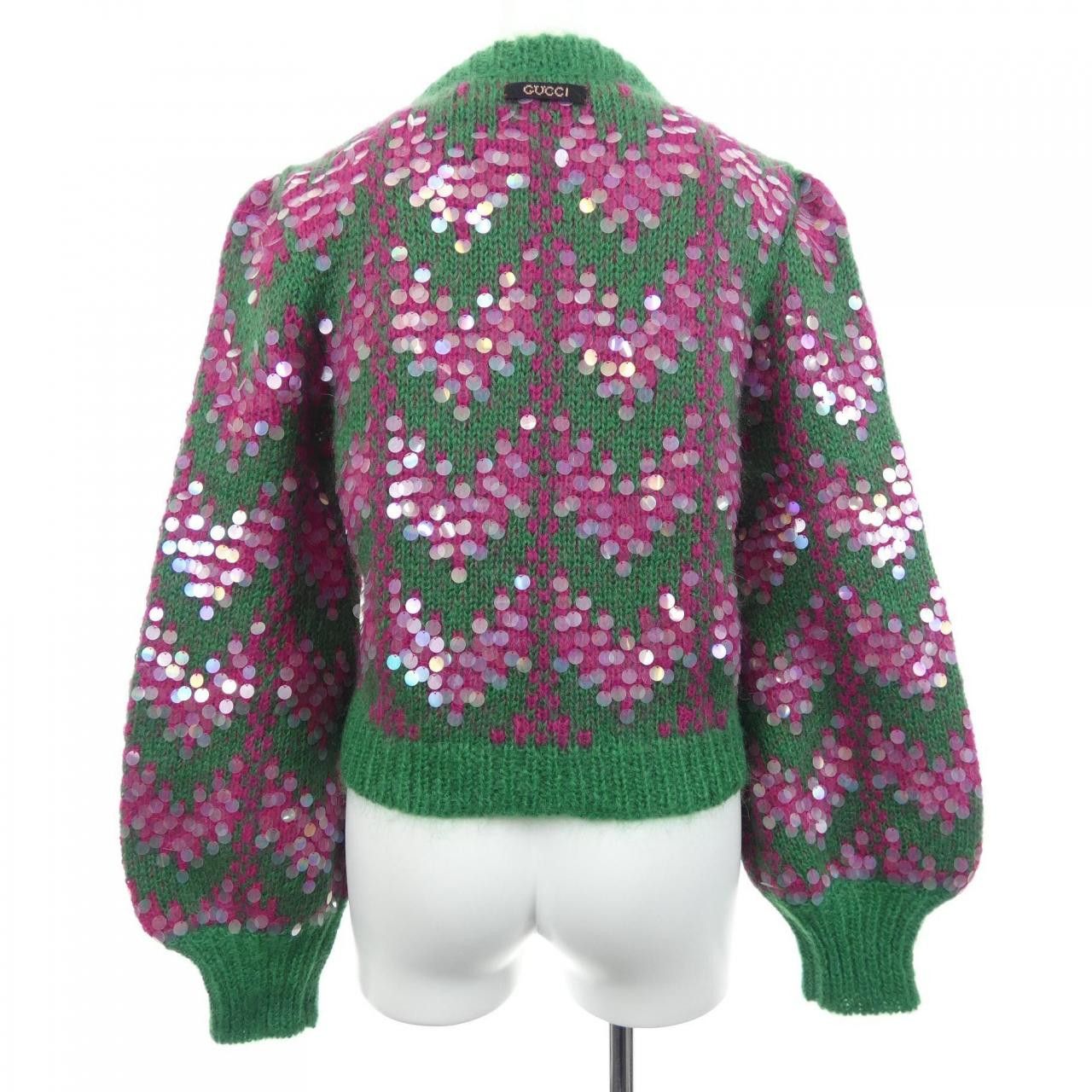 Gucci Gucci Gucci Knit Top Textile Tops 713233XKCMS DUTY FREE for USA Size ONE SIZE - 2 Thumbnail