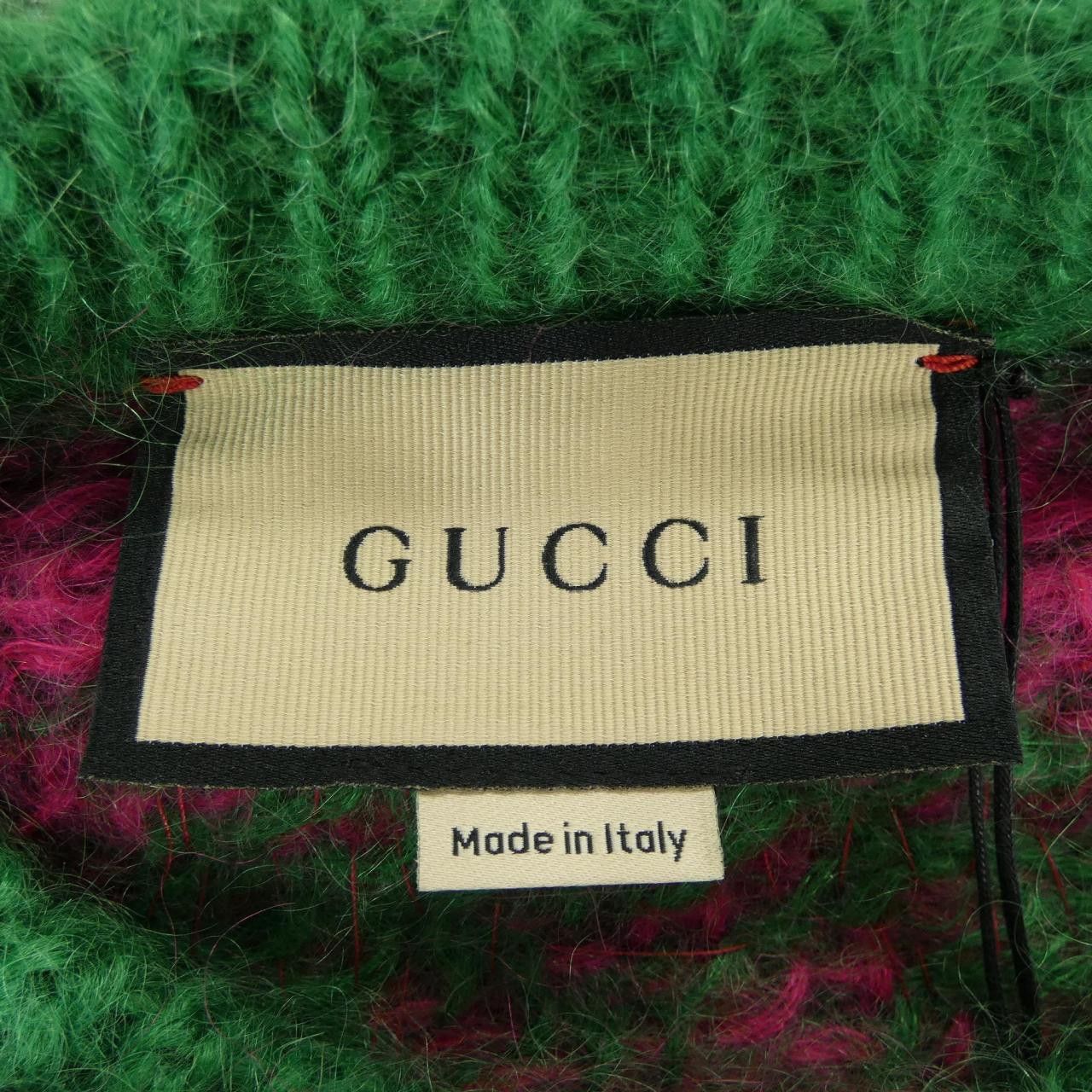 Gucci Gucci Gucci Knit Top Textile Tops 713233XKCMS DUTY FREE for USA Size ONE SIZE - 4 Thumbnail