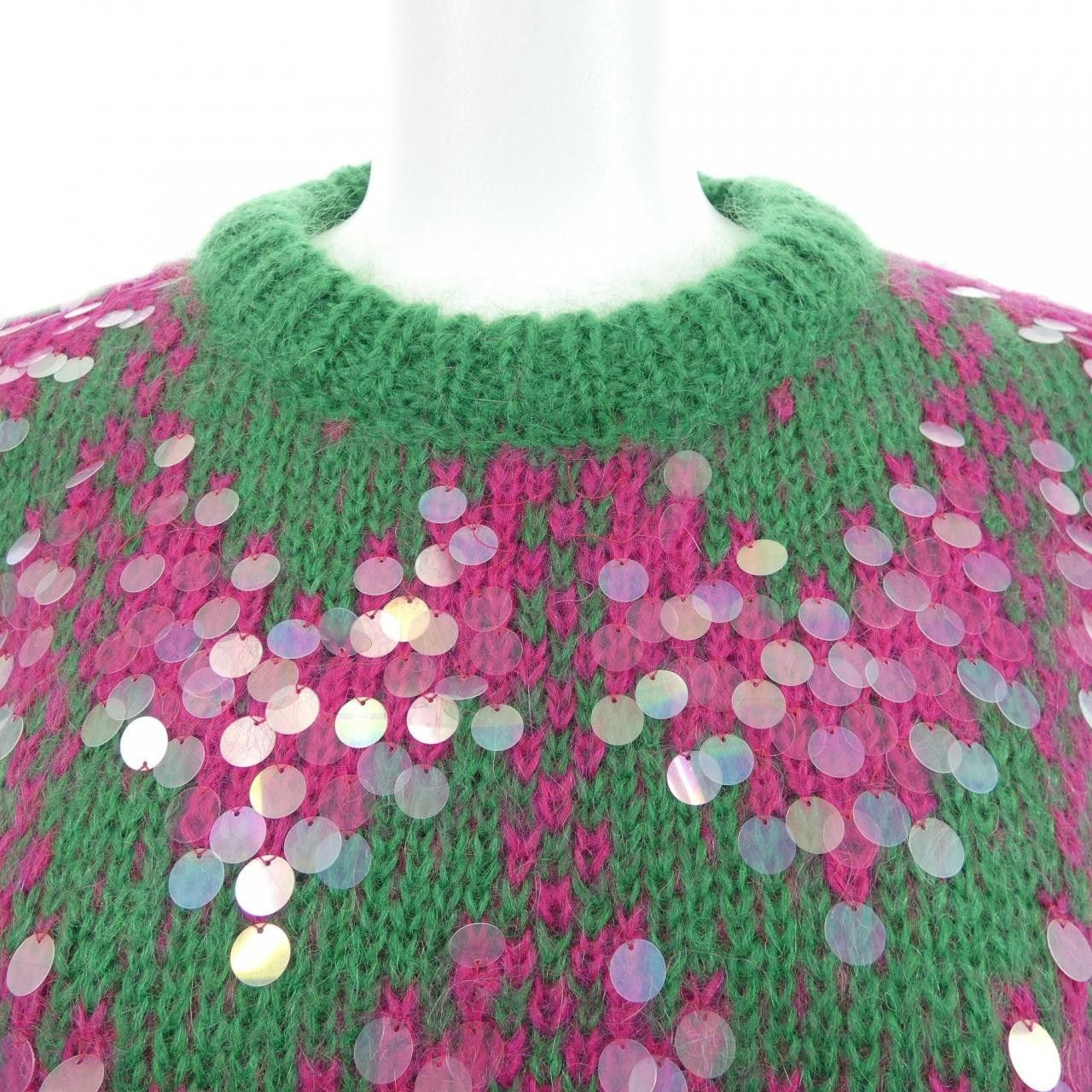 Gucci Gucci Gucci Knit Top Textile Tops 713233XKCMS DUTY FREE for USA Size ONE SIZE - 5 Thumbnail