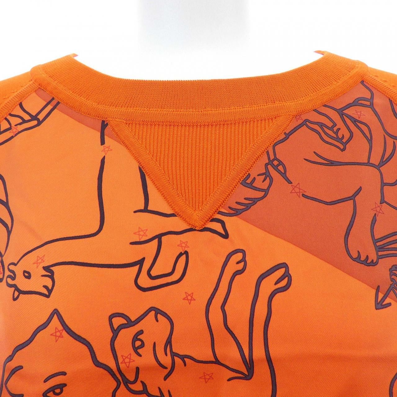 Hermes Hermes Hermes CARRE CONSTELLATIONS SUR Silk Top Textile Tops DUTY FREE for USA Size ONE SIZE - 5 Thumbnail