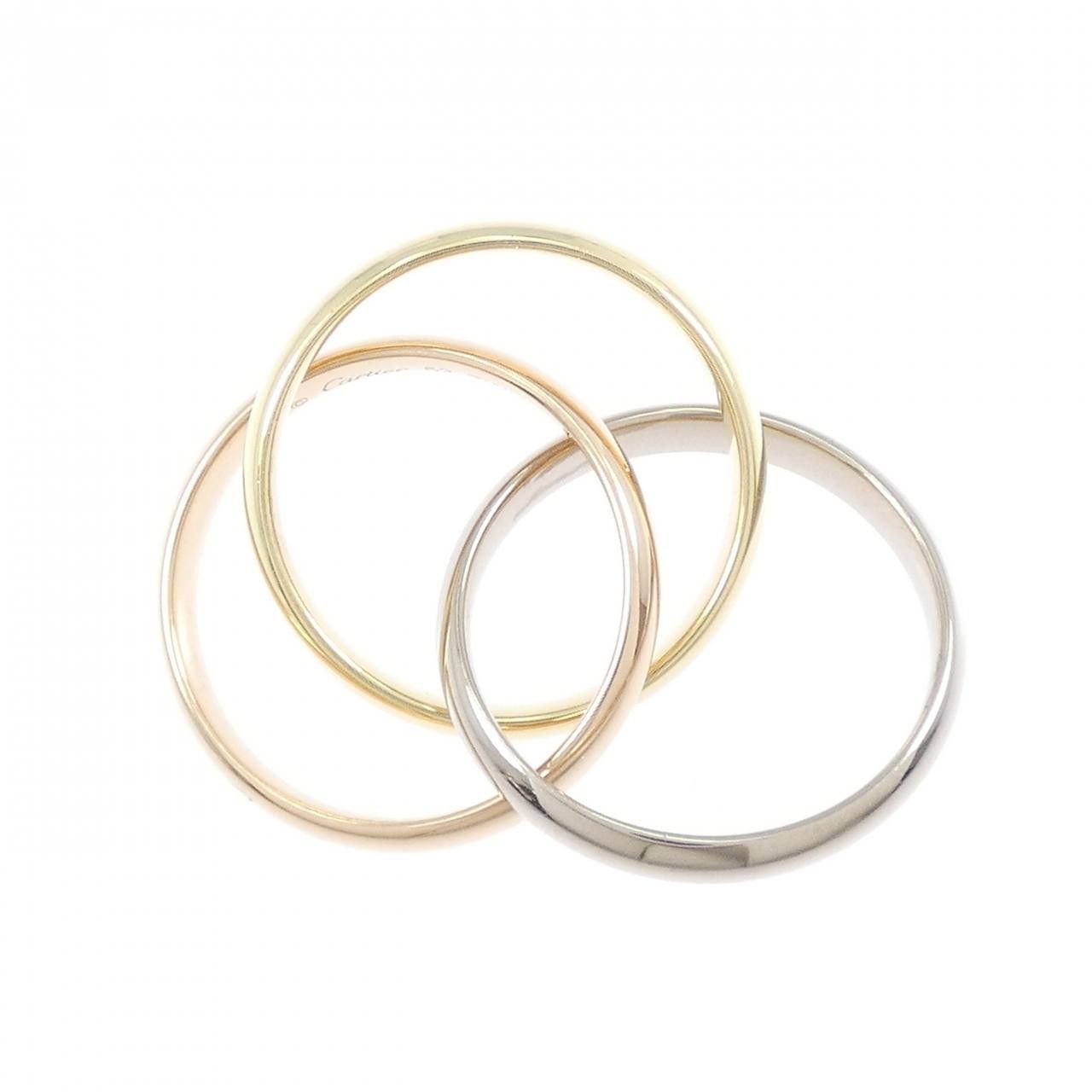 Cartier Cartier Cartier Trinity Au750 Ring Size 52 Precious Metal Ring B4234200 DUTY FREE for USA Size ONE SIZE - 3 Thumbnail