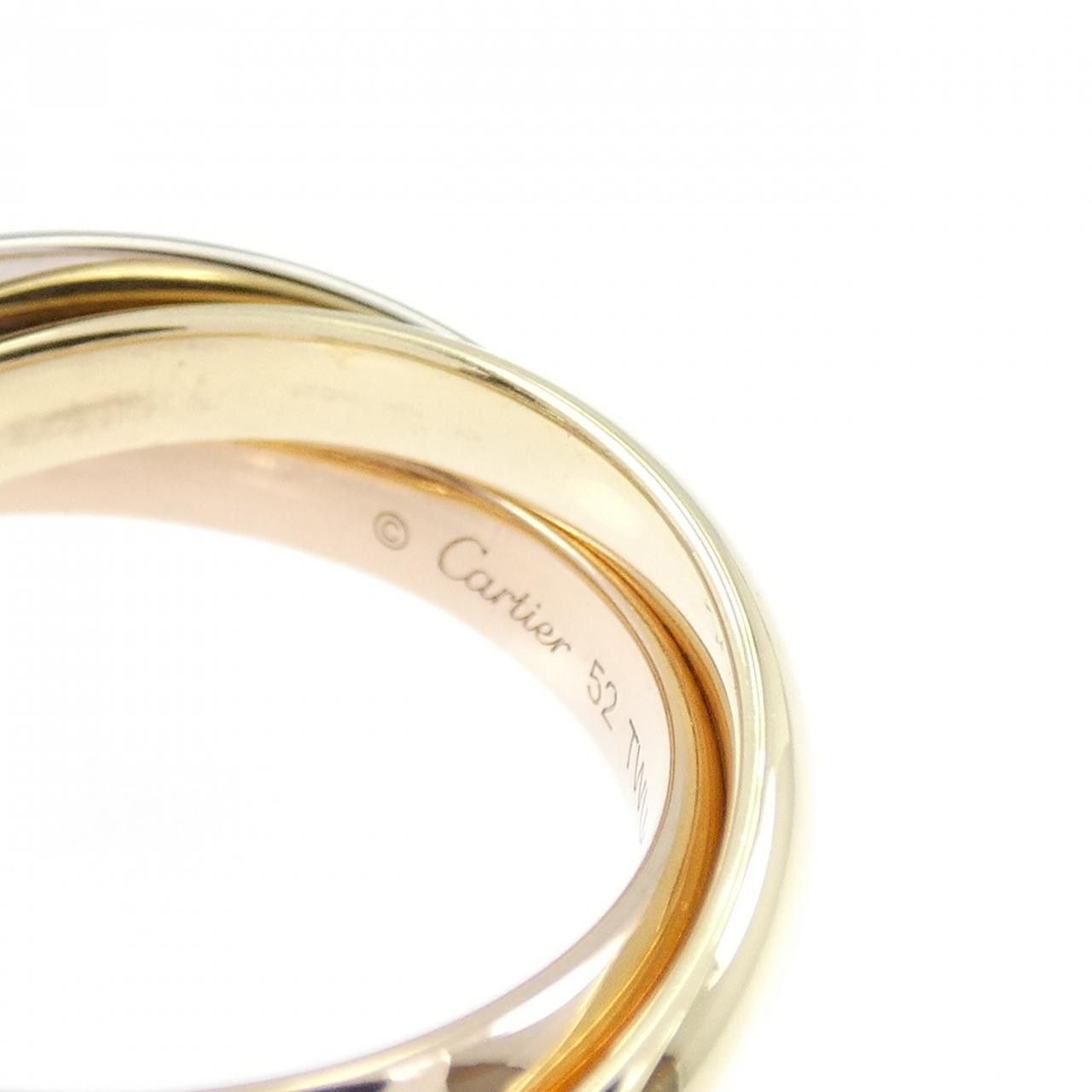 Cartier Cartier Cartier Trinity Au750 Ring Size 52 Precious Metal Ring B4234200 DUTY FREE for USA Size ONE SIZE - 4 Thumbnail