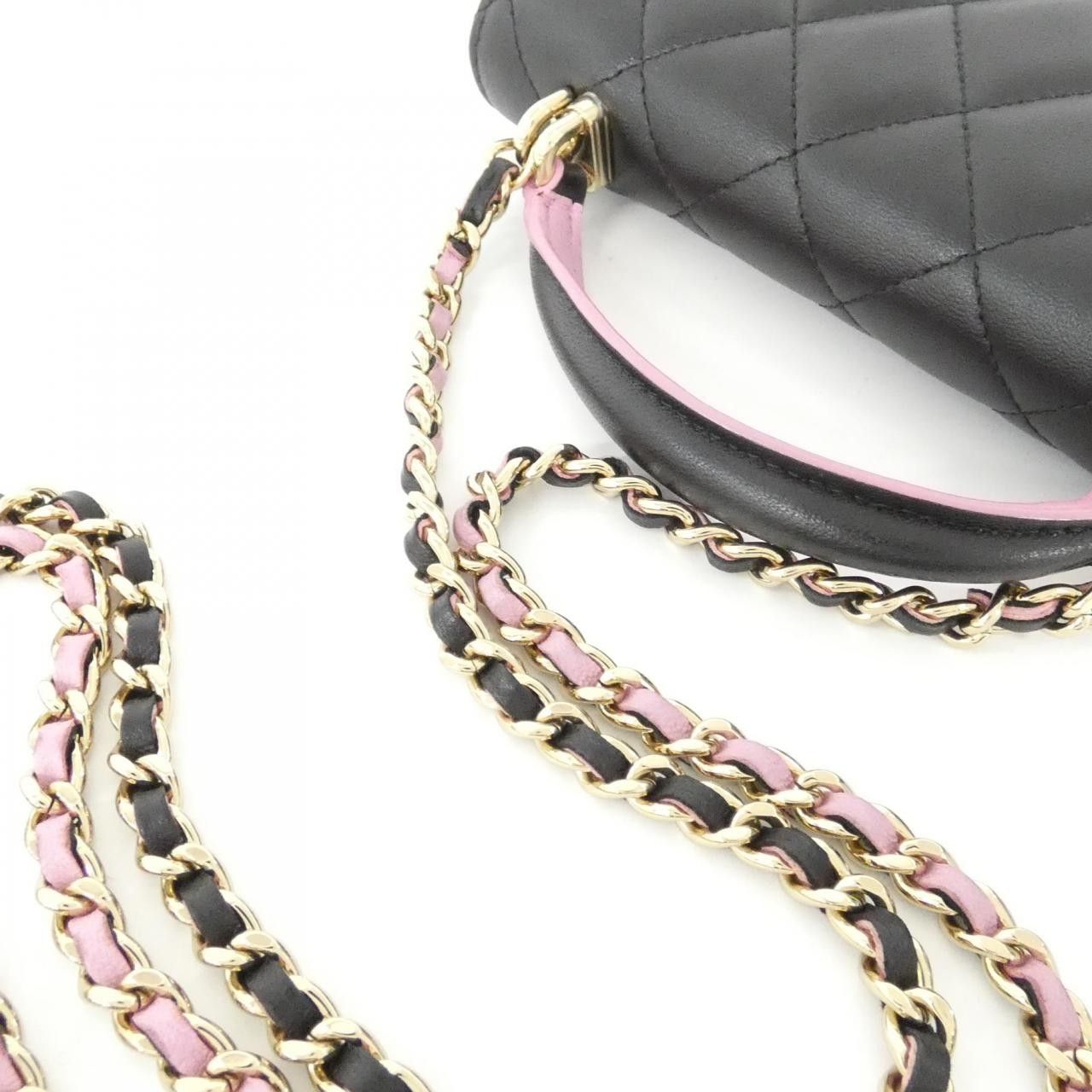 Chanel Chanel Chanel Lambskin Phone Case Leather Phonecase AP3226 DUTY FREE for USA Size ONE SIZE - 6 Thumbnail