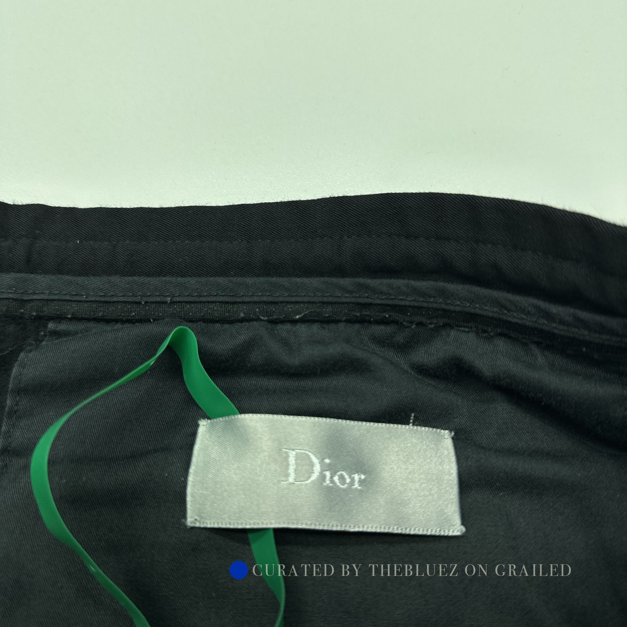 Dior Classic Black Virgin Wool Casual Pants Size US 36 / EU 52 - 3 Thumbnail