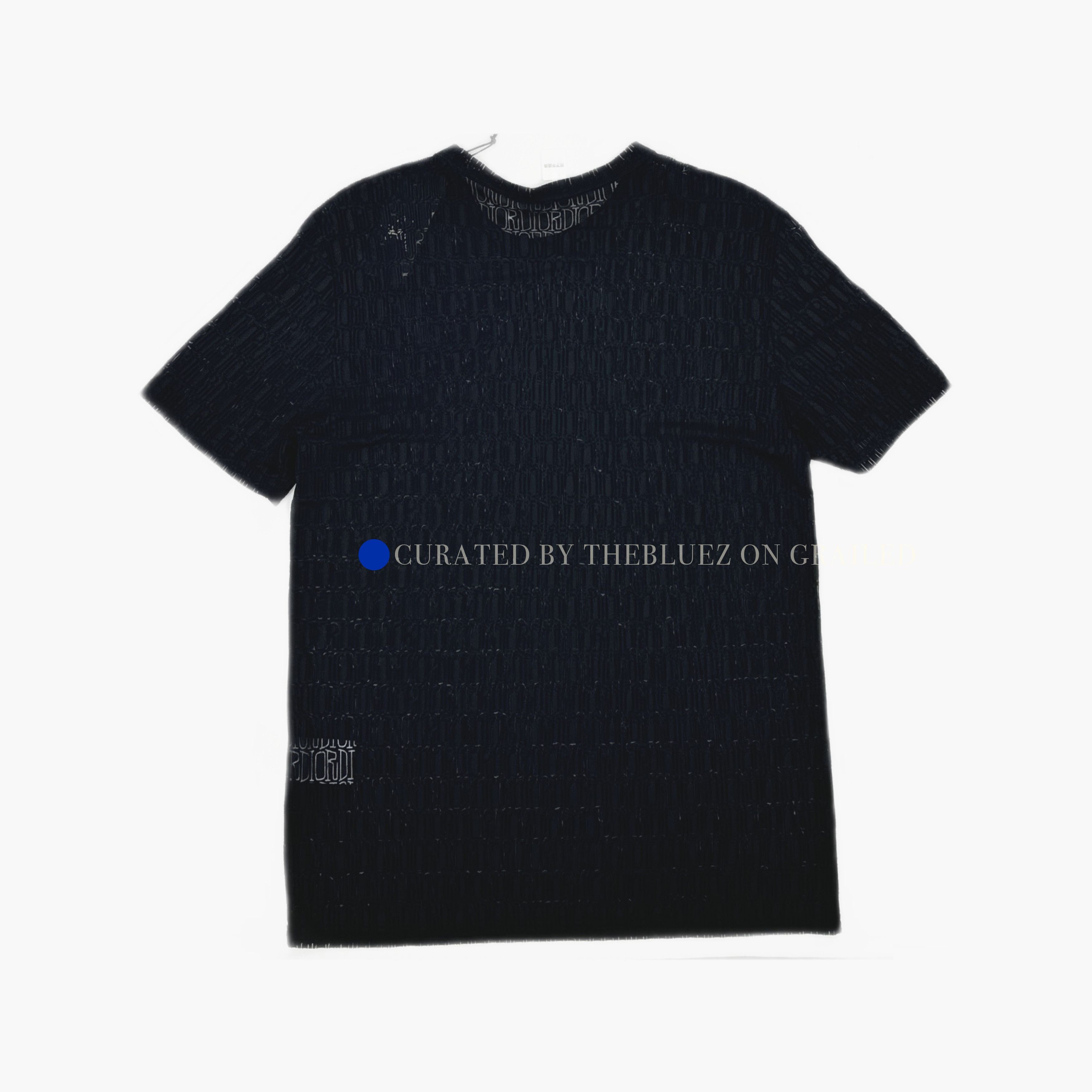 Dior All Over Logo T-Shirt in Black Size US L / EU 52-54 / 3 - 2 Thumbnail