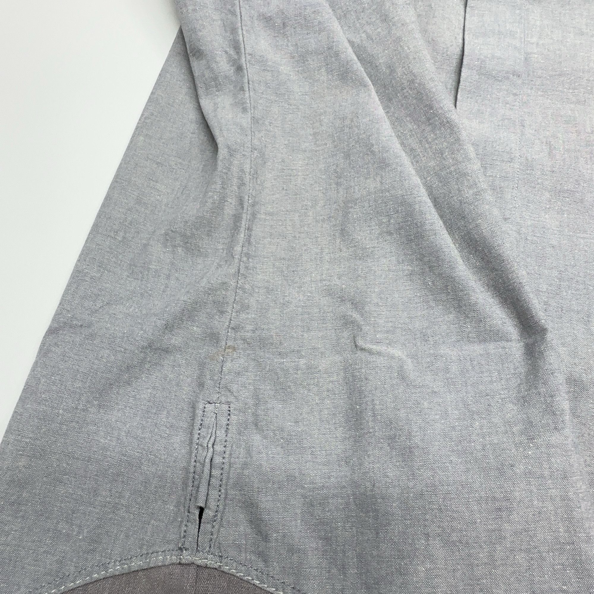 Dior Gray Bee Embroidery Button-Up Shirt Size US M / EU 48-50 / 2 - 7 Thumbnail