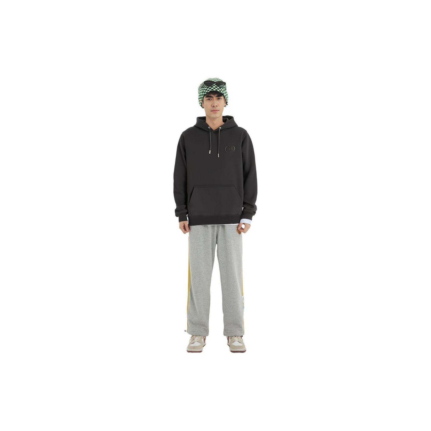 Dior Cozy Black Hoodie with Iconic Design Size US XXL / EU 58 / 5 - 7 Thumbnail