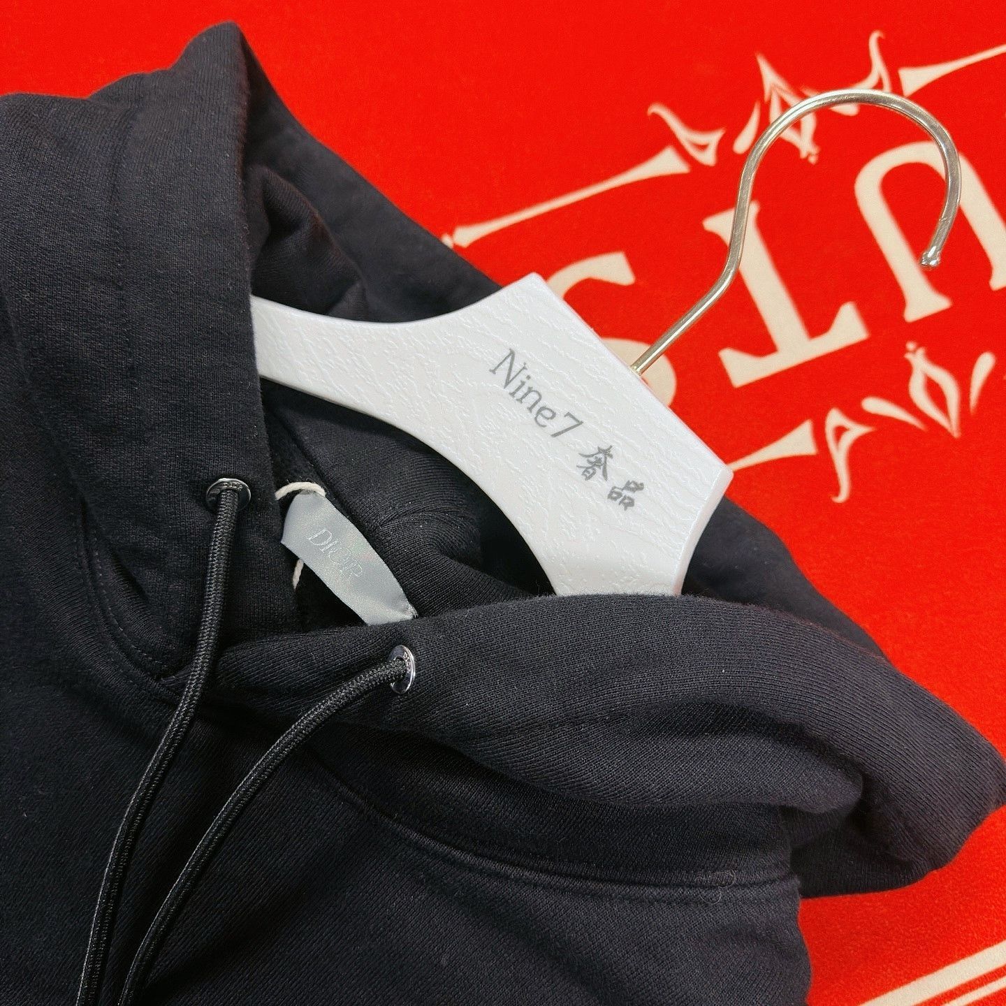 Dior Cozy Black Hoodie with Iconic Design Size US XXL / EU 58 / 5 - 3 Thumbnail