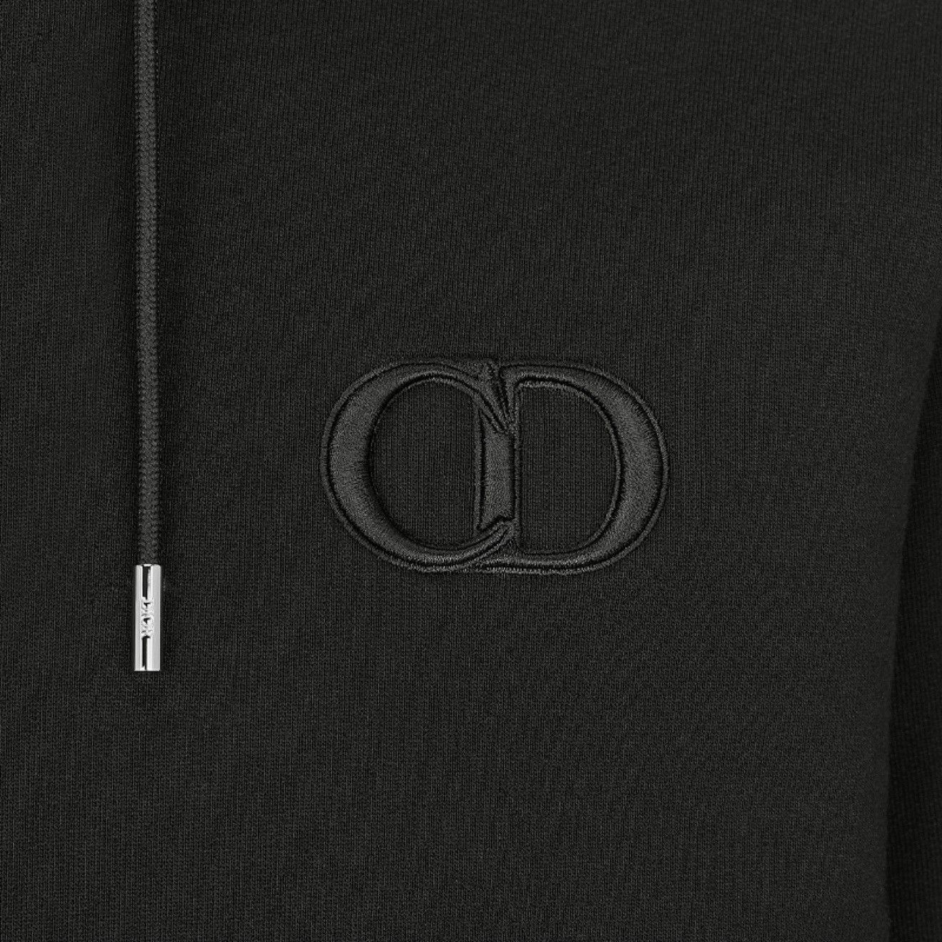 Dior Cozy Black Hoodie with Iconic Design Size US XXL / EU 58 / 5 - 5 Thumbnail