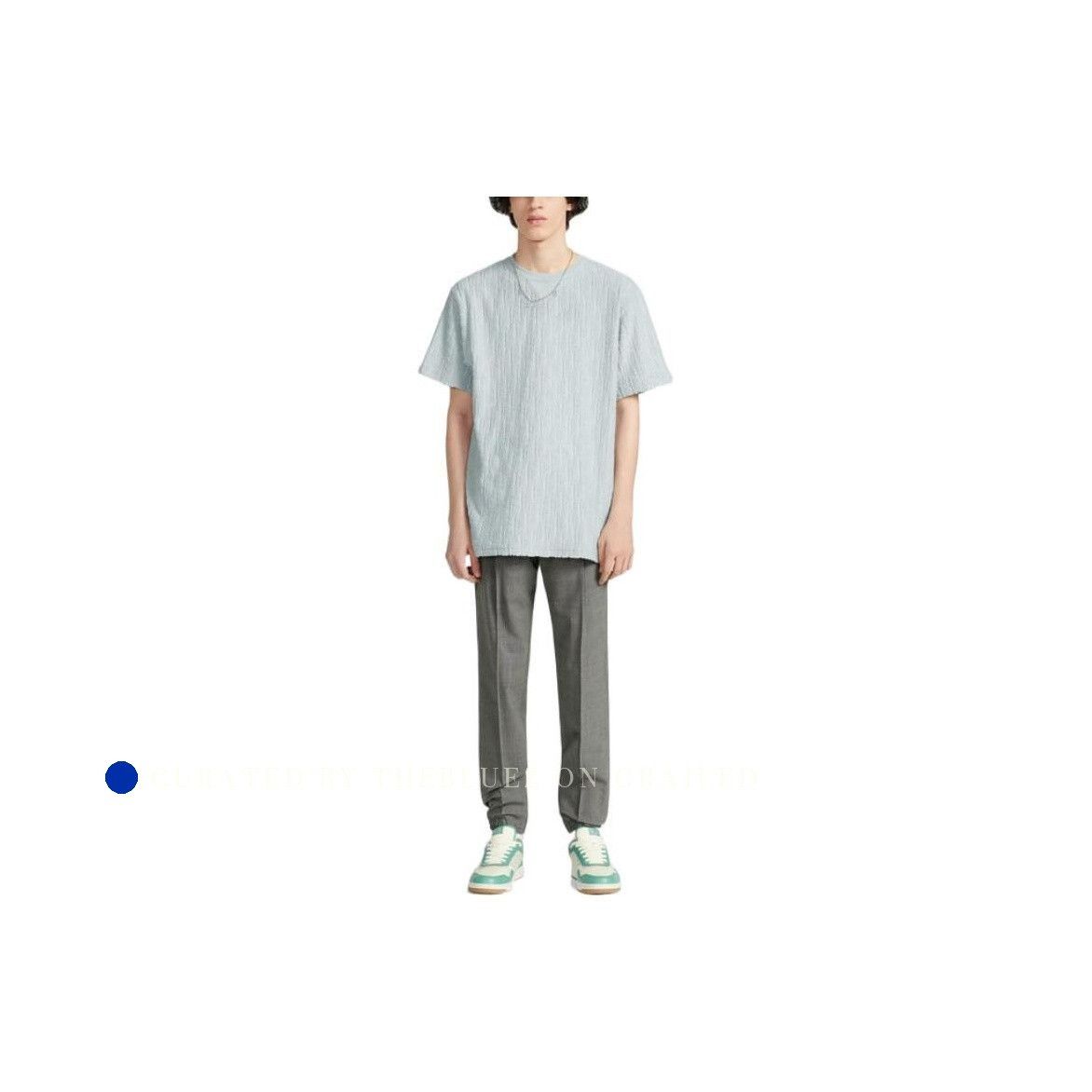 Dior Dior Cotton T-Shirt in Blue, Size XXL Size US XXL / EU 58 / 5 - 2 Thumbnail