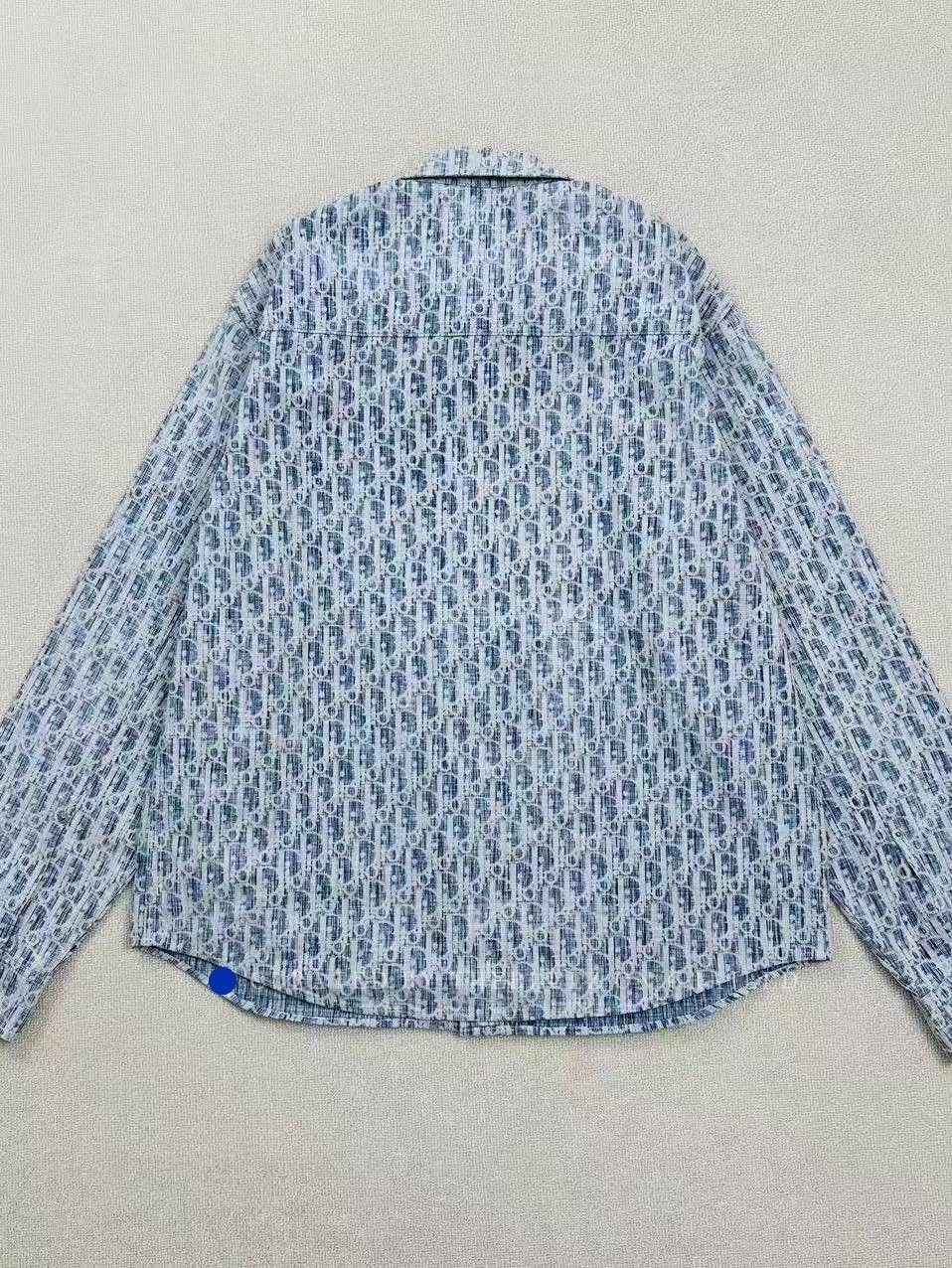 Dior Stylish Oblique Print Button Up Shirt Size US XS / EU 42 / 0 - 2 Thumbnail
