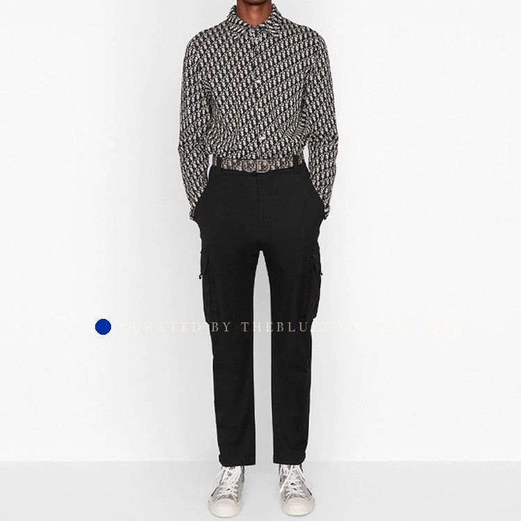 Dior Multi Print Button-Up Shirt in XS Size US XS / EU 42 / 0 - 6 Thumbnail