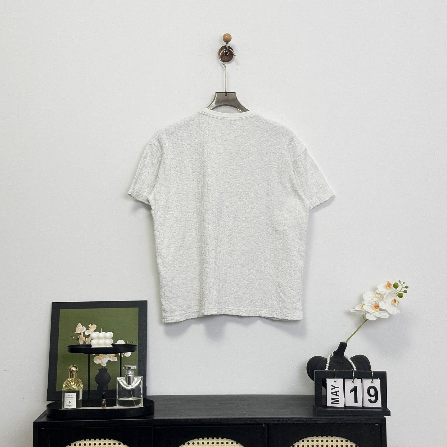 Dior Classic White Cotton T-Shirt Size US S / EU 44-46 / 1 - 2 Thumbnail