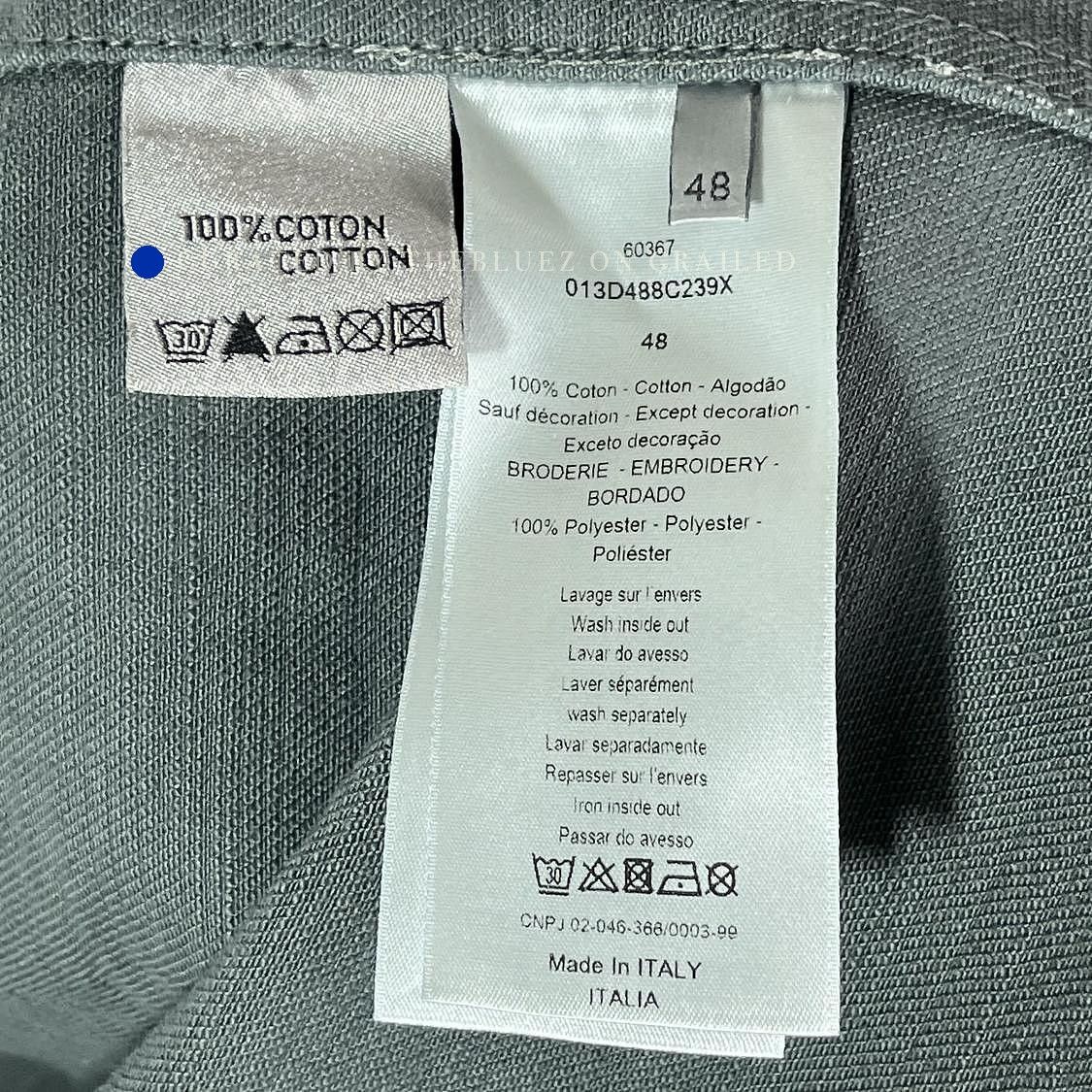 Dior Vintage Denim Jacket in Green Size US M / EU 48-50 / 2 - 4 Thumbnail