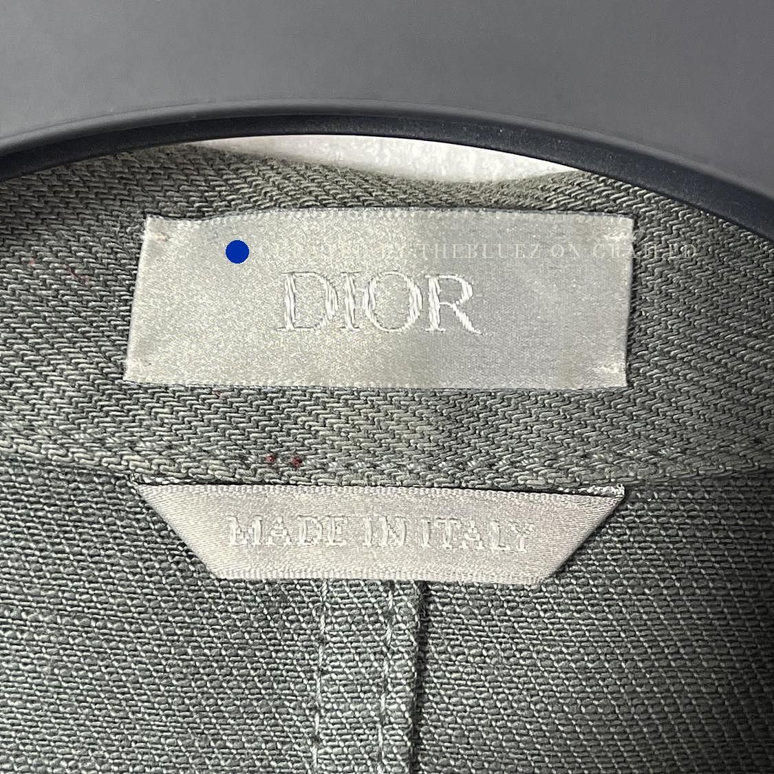 Dior Vintage Denim Jacket in Green Size US M / EU 48-50 / 2 - 3 Thumbnail