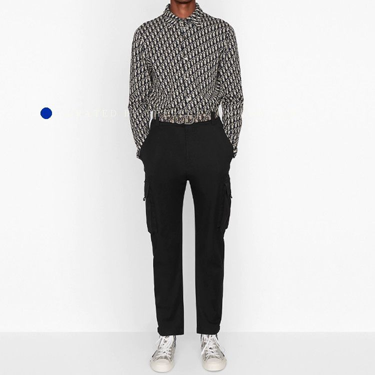 Dior Vintage Monogram Button-Up Shirt in Multi Size US XS / EU 42 / 0 - 4 Thumbnail