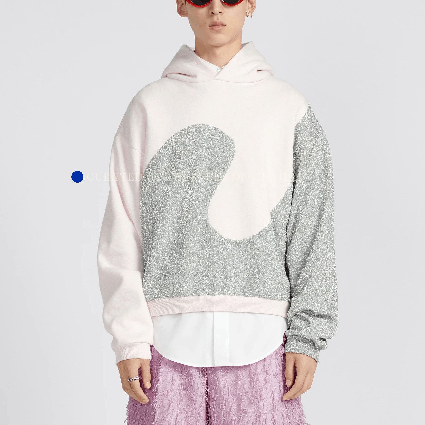 Dior Wave Pattern Hoodie in Multi Size US M / EU 48-50 / 2 - 8 Thumbnail