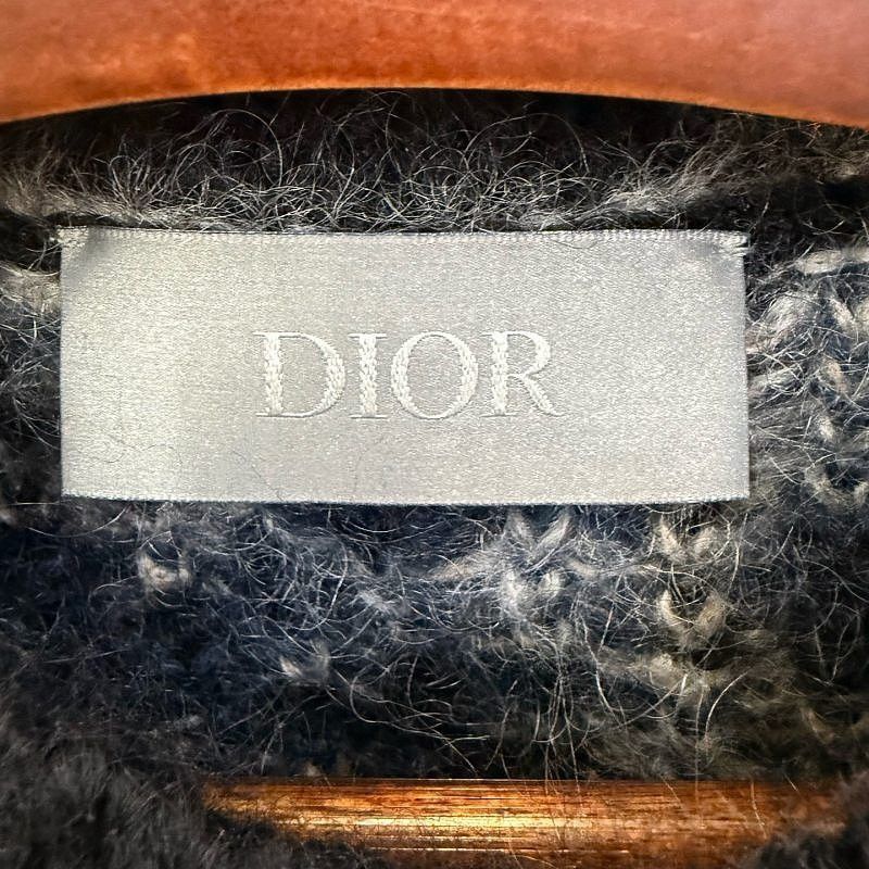 Dior Multi-Colored Mohair Cardigan in Size XL Size US XL / EU 56 / 4 - 3 Thumbnail