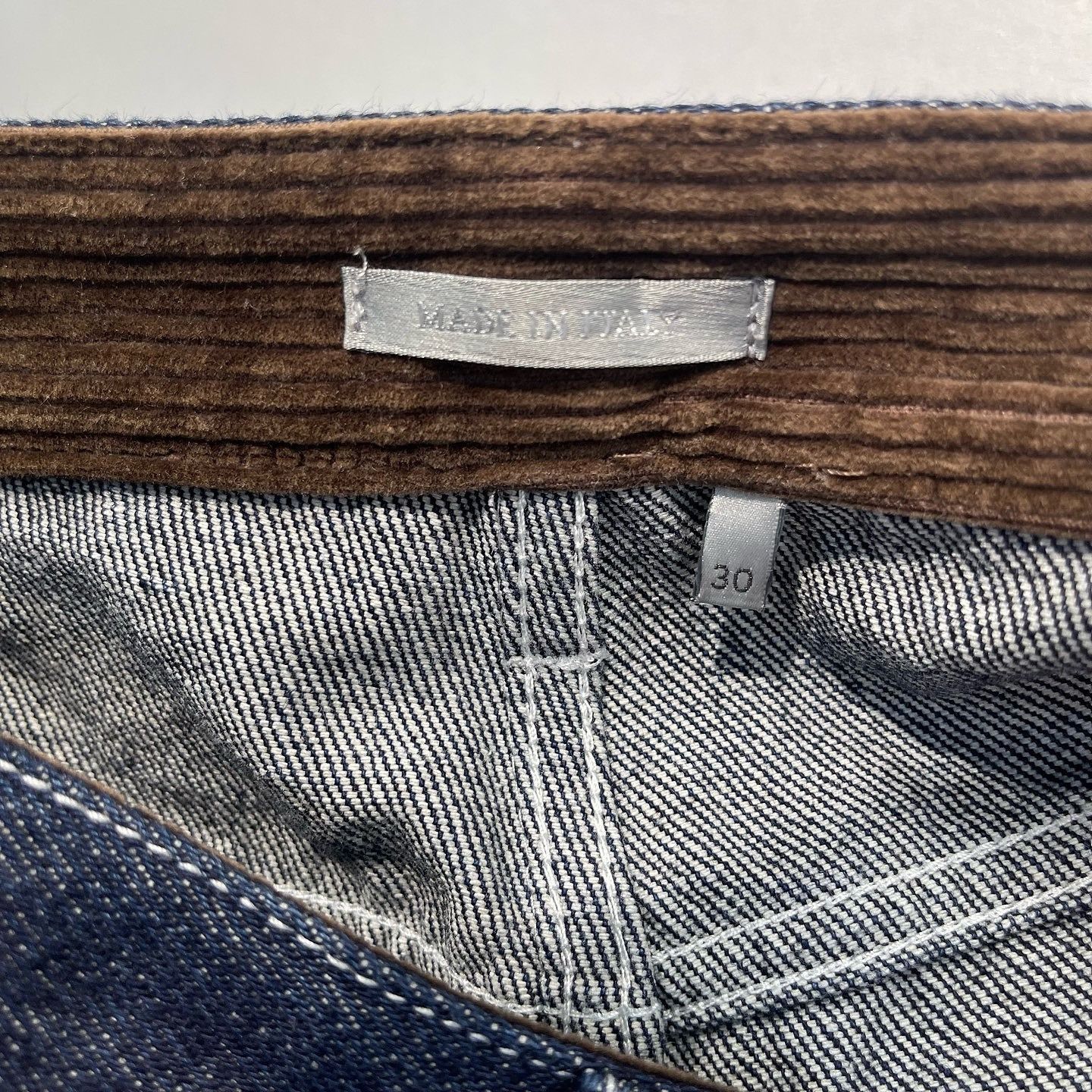 Dior Embroidered Blue Jeans Size US 30 / EU 46 - 3 Thumbnail