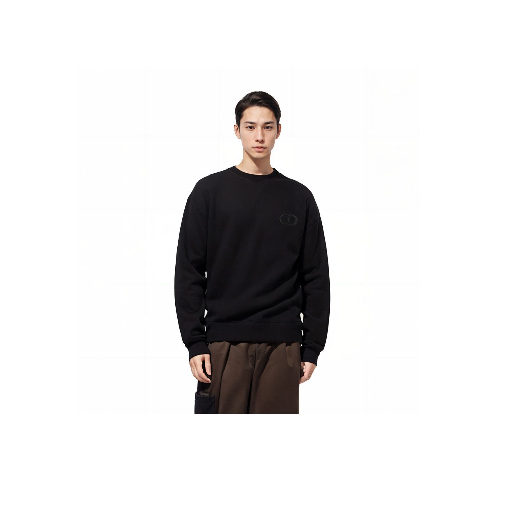 Dior Minimalist Black Icon Sweatshirt Size US XXL / EU 58 / 5 - 6 Thumbnail
